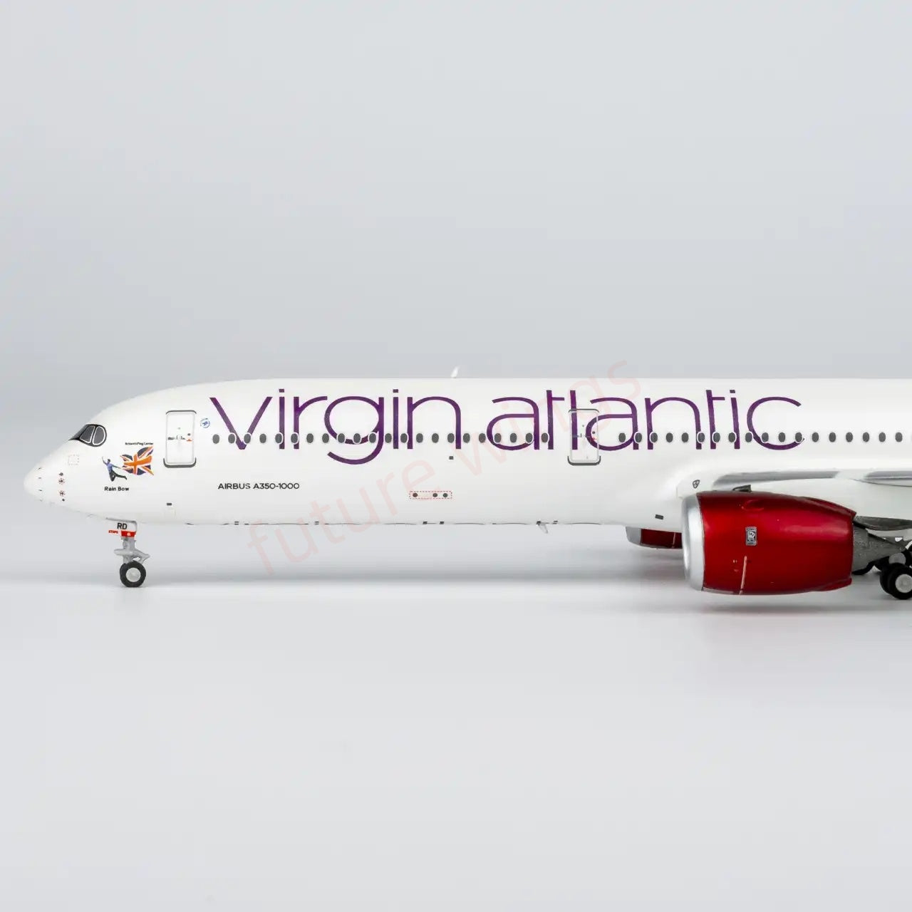 1:400 NG Models NG57031 Virgin Atlantic A350-1000 G-VPRD+Free Tractor