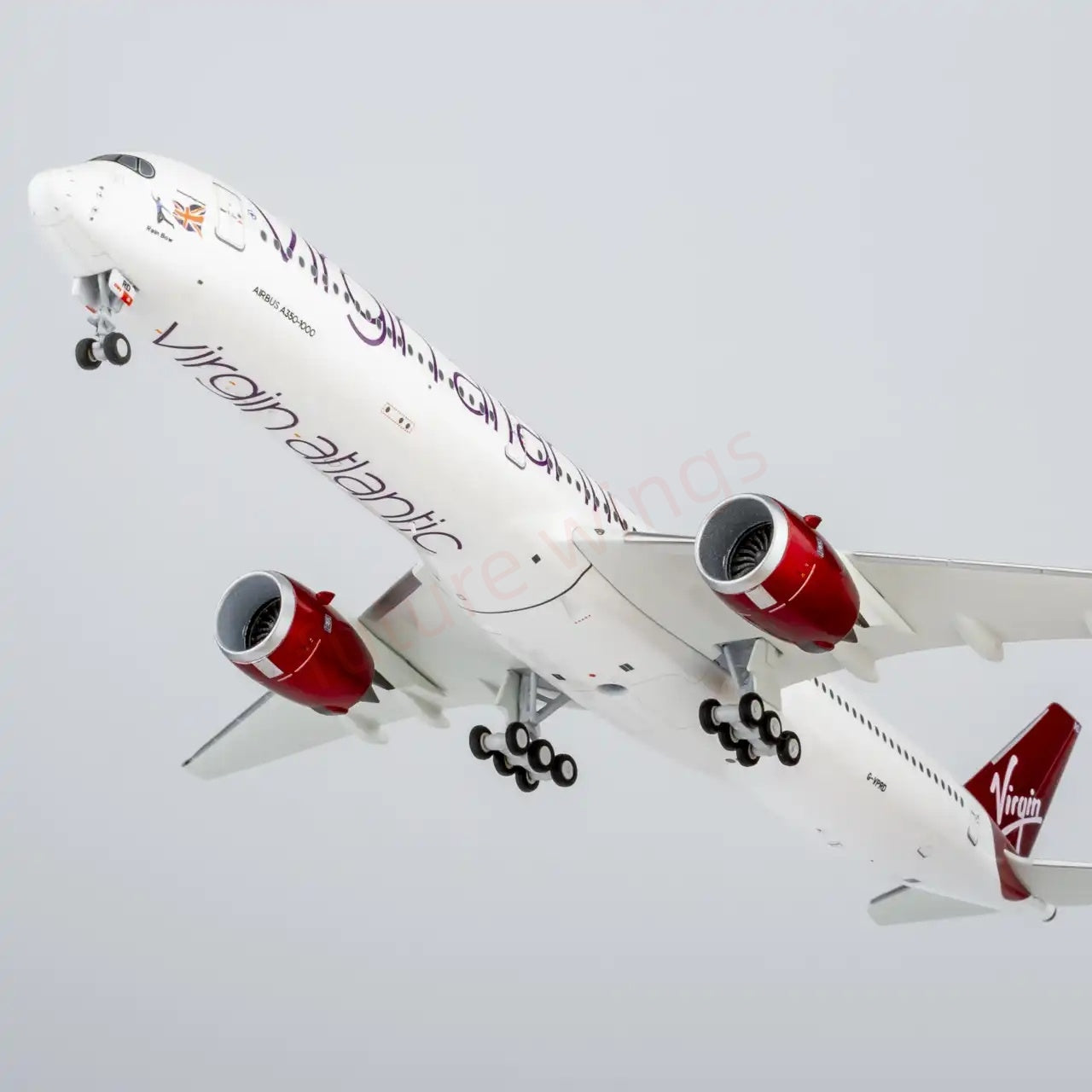 1:400 NG Models NG57031 Virgin Atlantic A350-1000 G-VPRD+Free Tractor