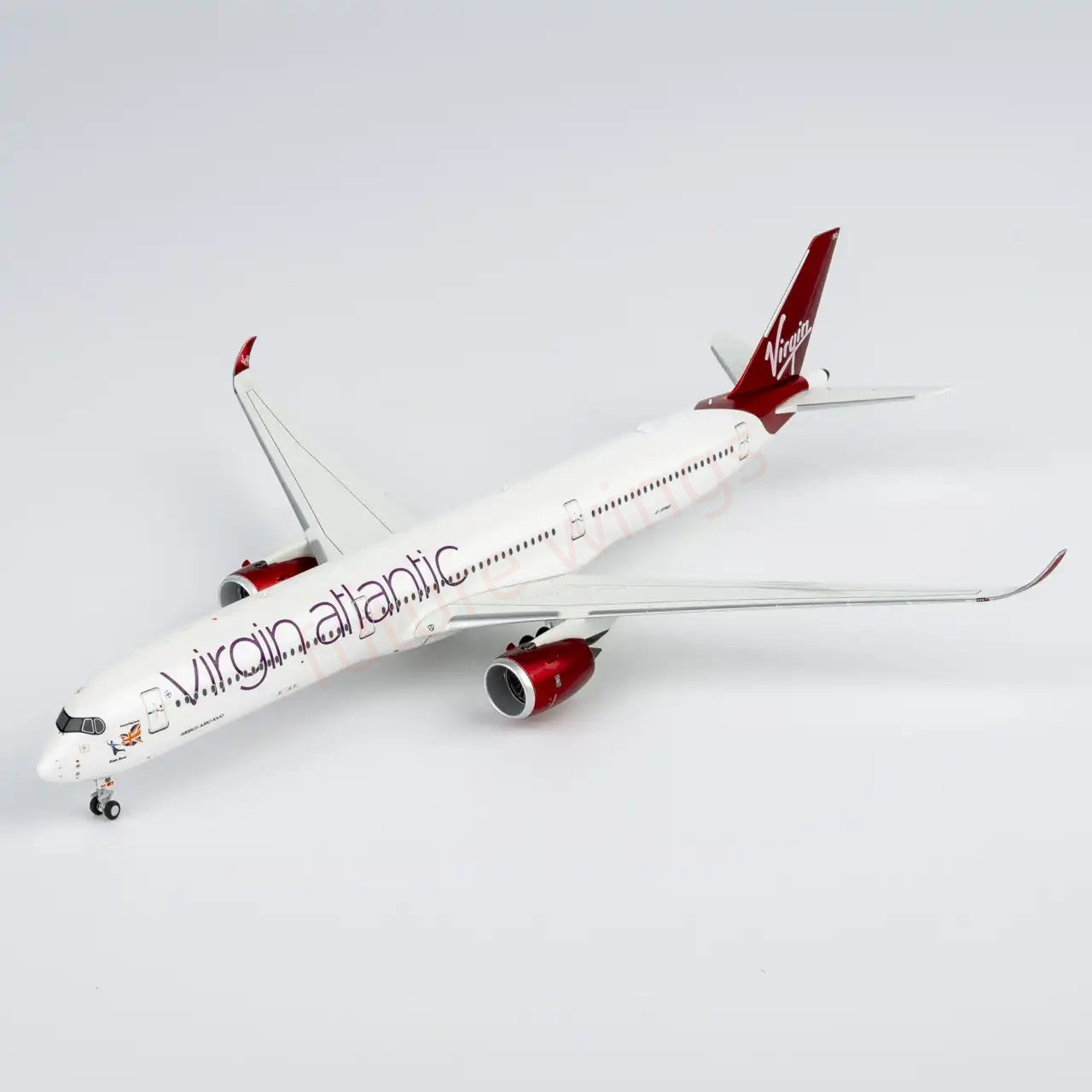1:400 NG Models NG57031 Virgin Atlantic A350-1000 G-VPRD+Free Tractor