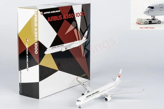 1:400 NG Models NG57018 Japan Airlines A350-1000 JA06WJ Aircraft Model+ Free Tractor