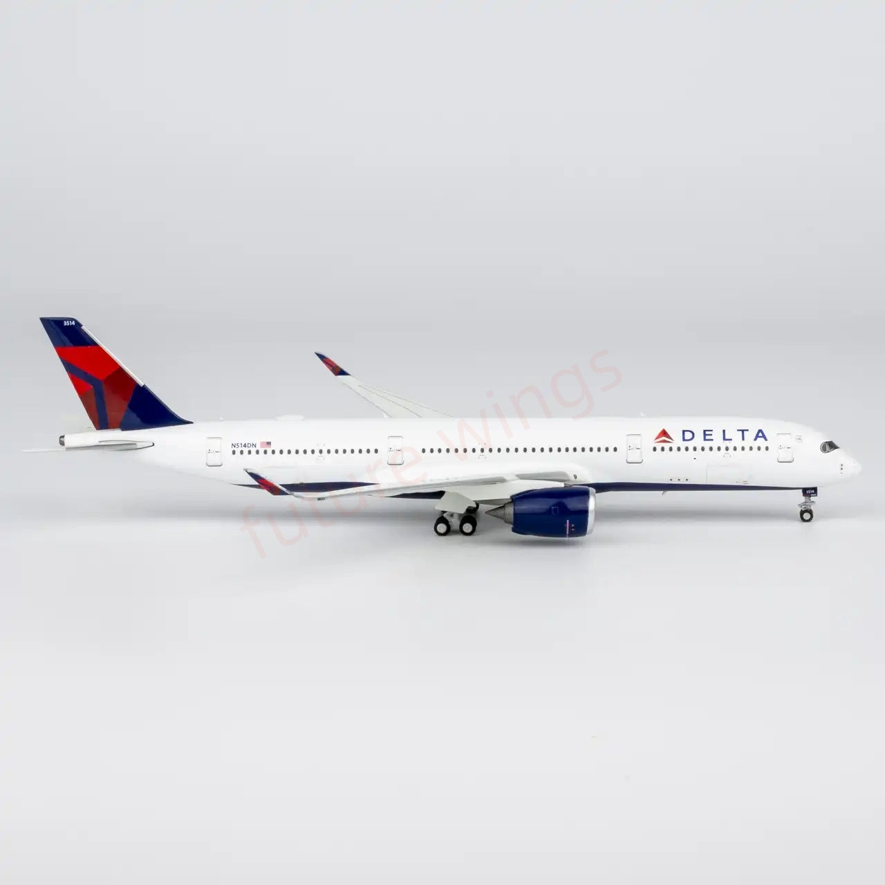 1:400 NG Models NG39117 Delta Airlines A350-900 N514DN Aircraft Model+ Free Tractor