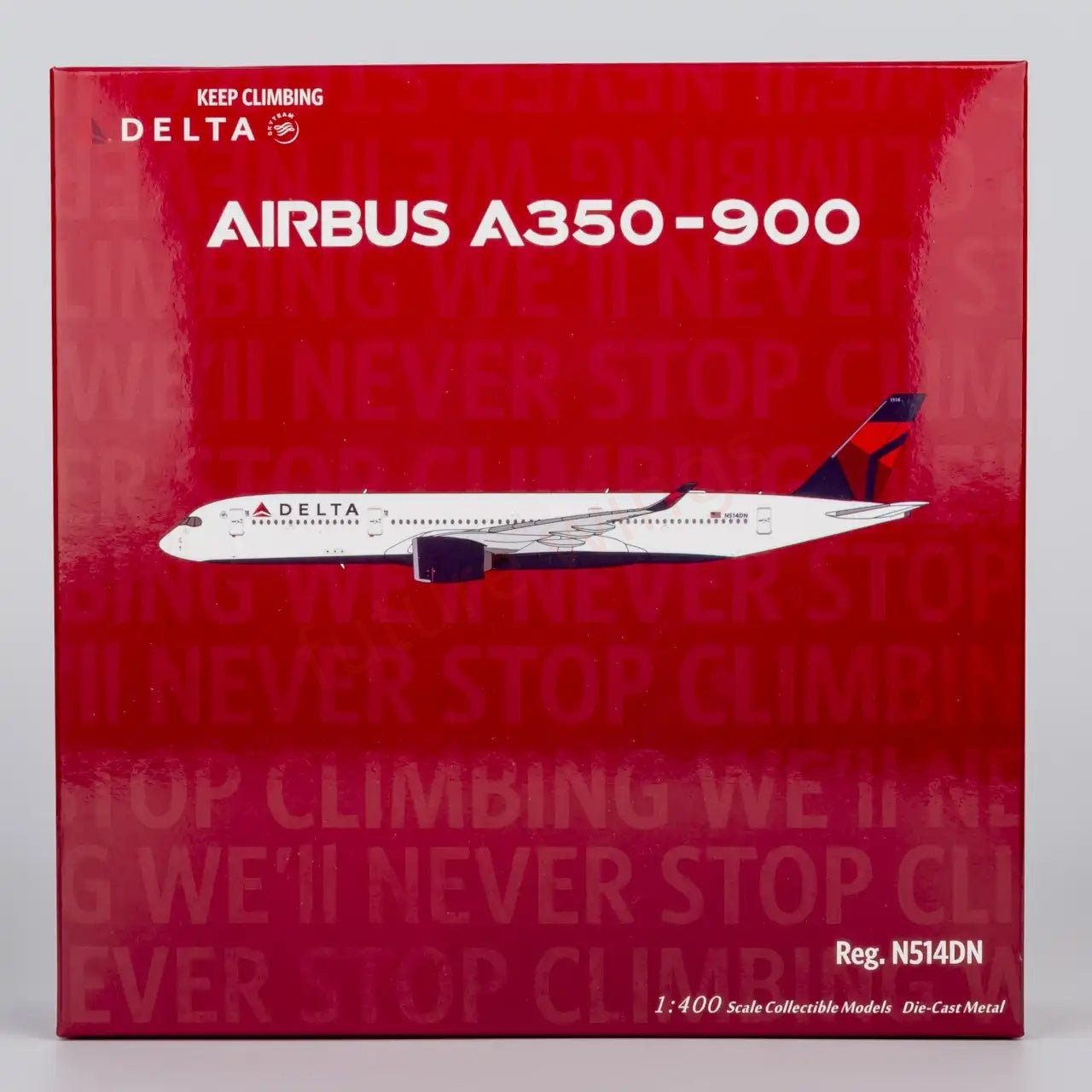 1:400 NG Models NG39117 Delta Airlines A350-900 N514DN Aircraft Model+ Free Tractor