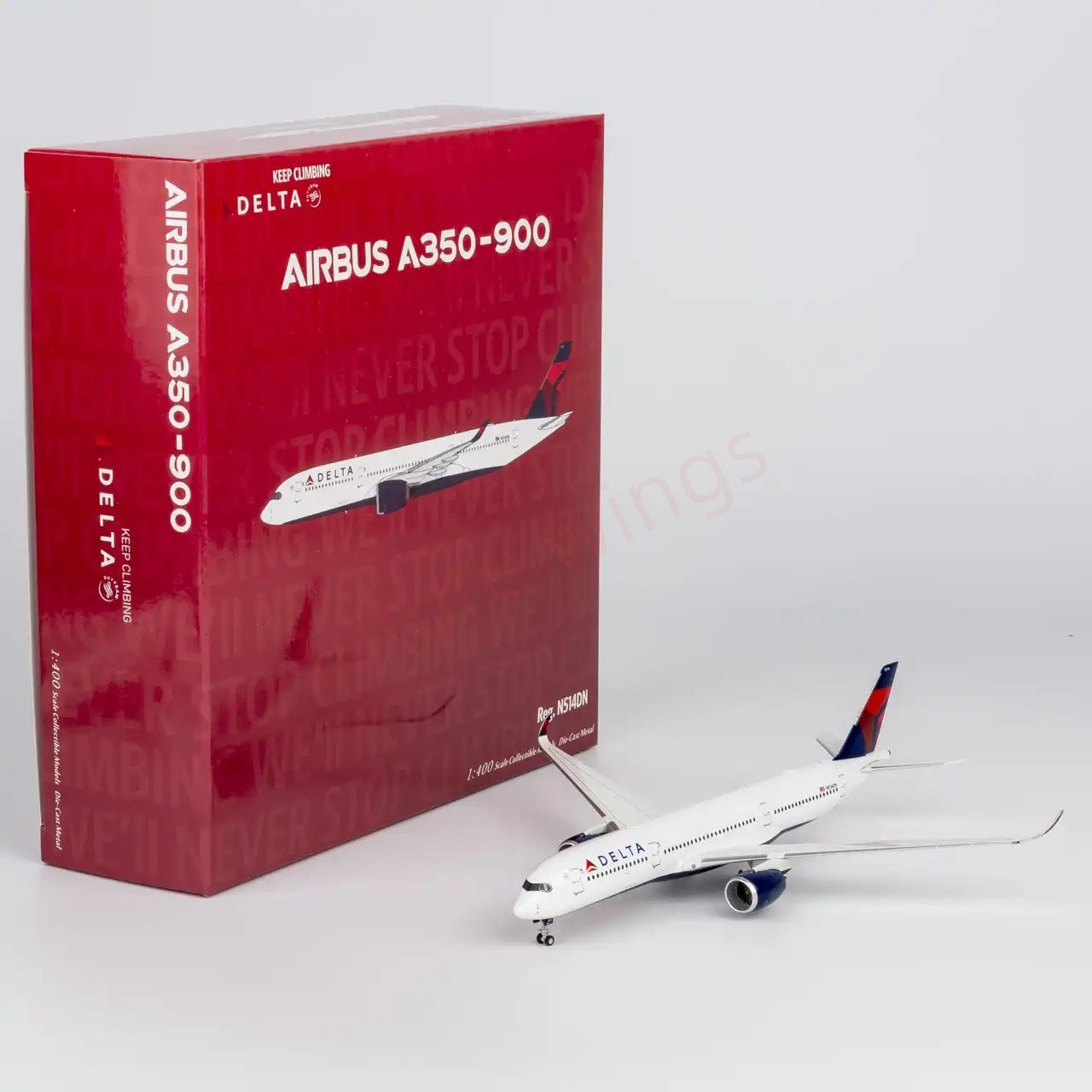 1:400 NG Models NG39117 Delta Airlines A350-900 N514DN Aircraft Model+ Free Tractor