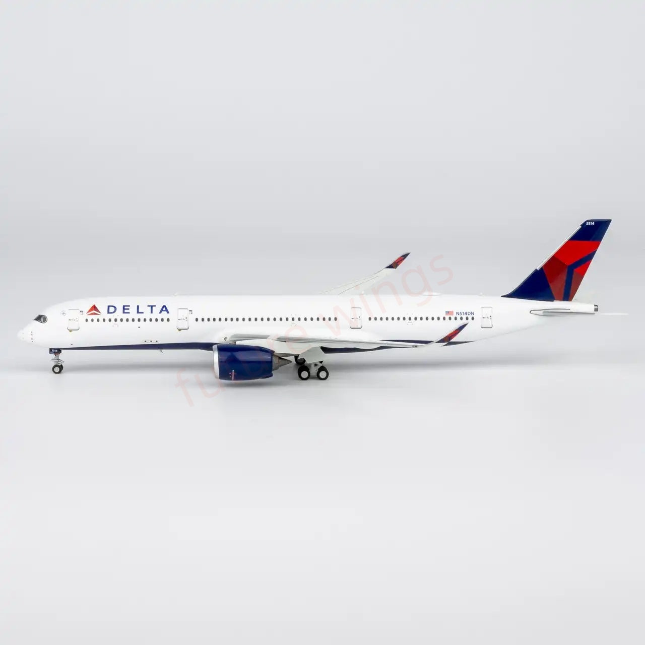 1:400 NG Models NG39117 Delta Airlines A350-900 N514DN Aircraft Model+ Free Tractor