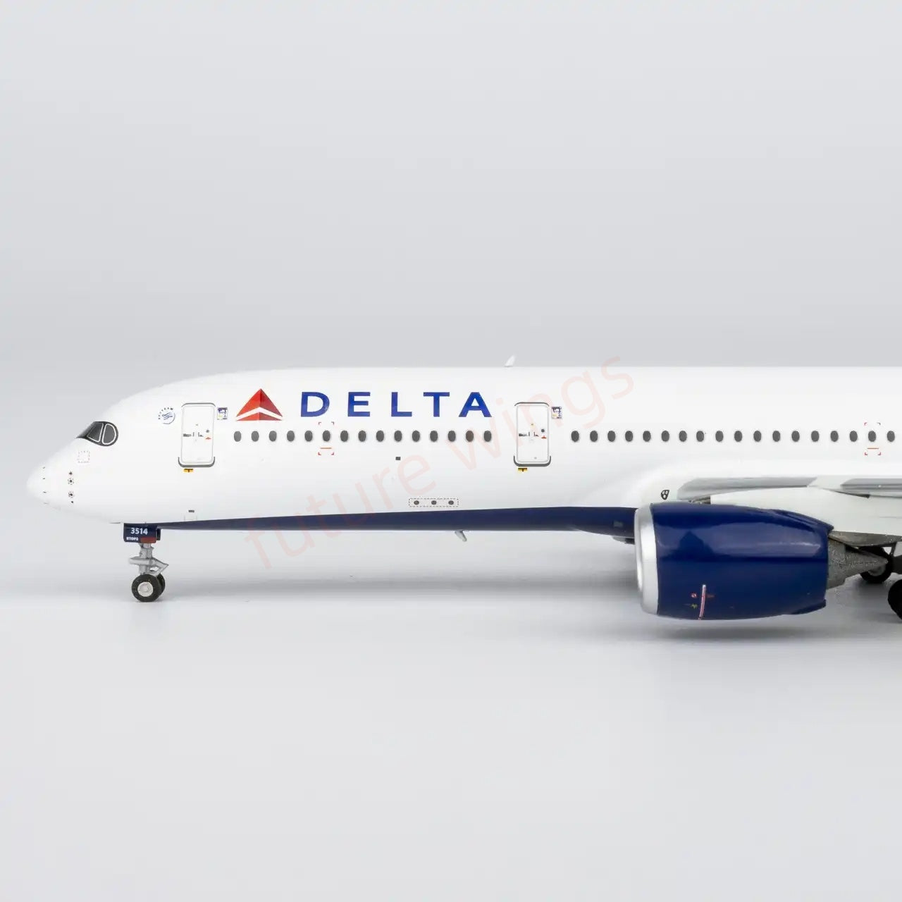 1:400 NG Models NG39117 Delta Airlines A350-900 N514DN Aircraft Model+ Free Tractor