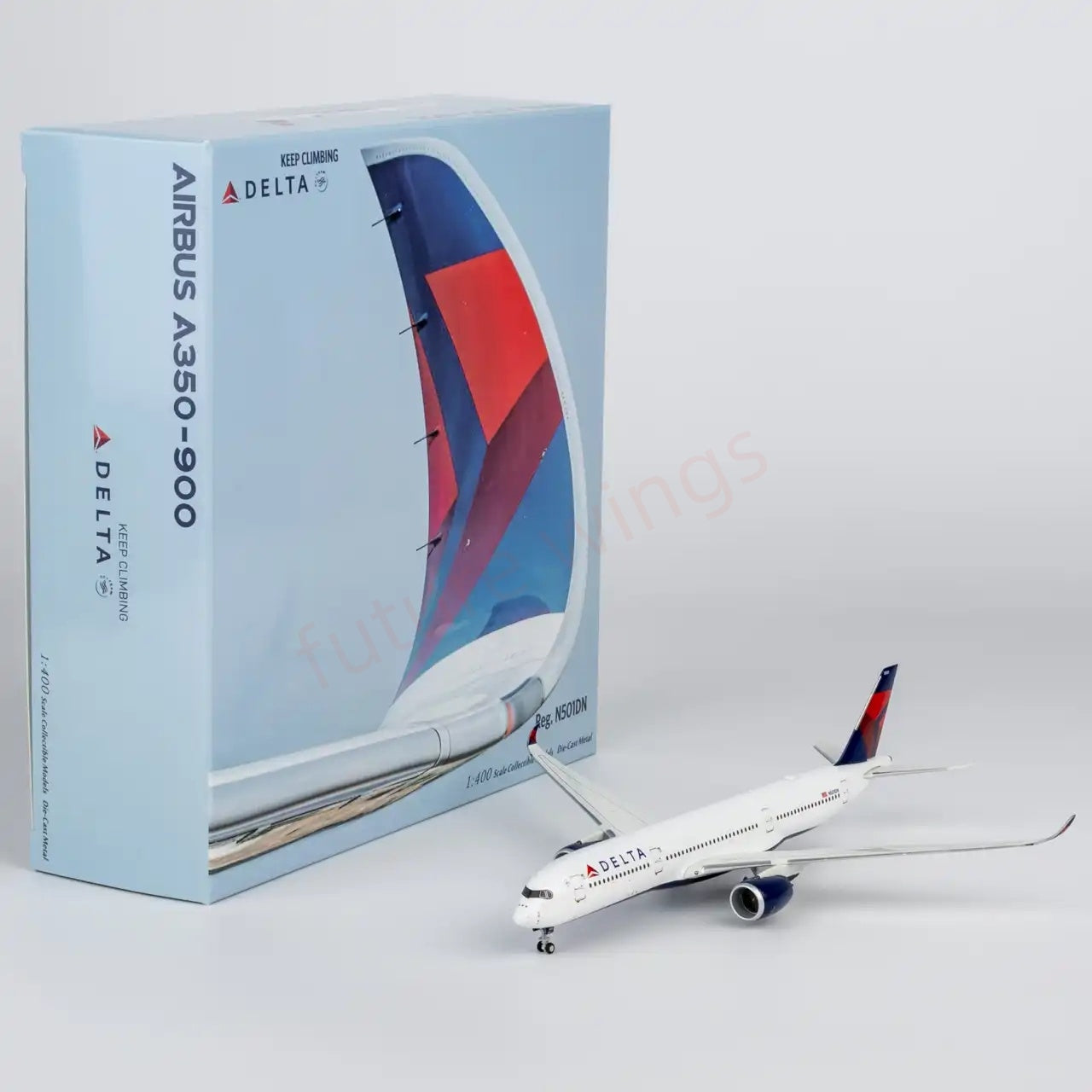 1:400 NG Models NG39118 Delta Airlines A350-900 N501DN Aircraft Model+ Free Tractor
