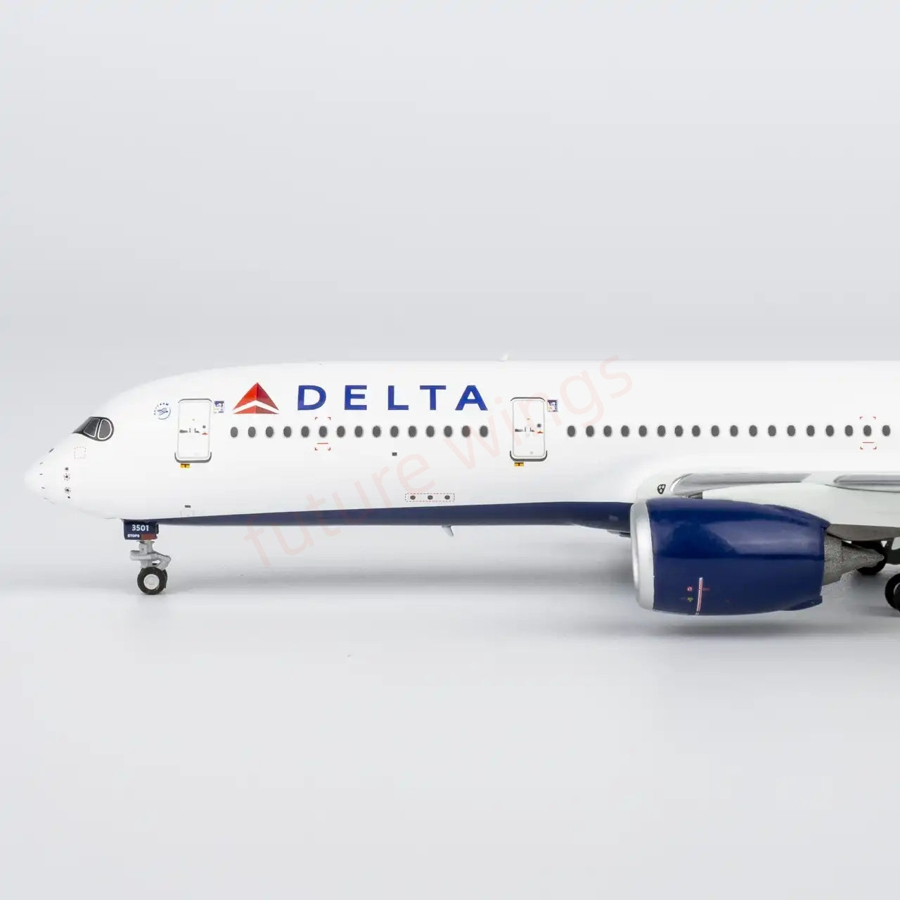1:400 NG Models NG39118 Delta Airlines A350-900 N501DN Aircraft Model+ Free Tractor