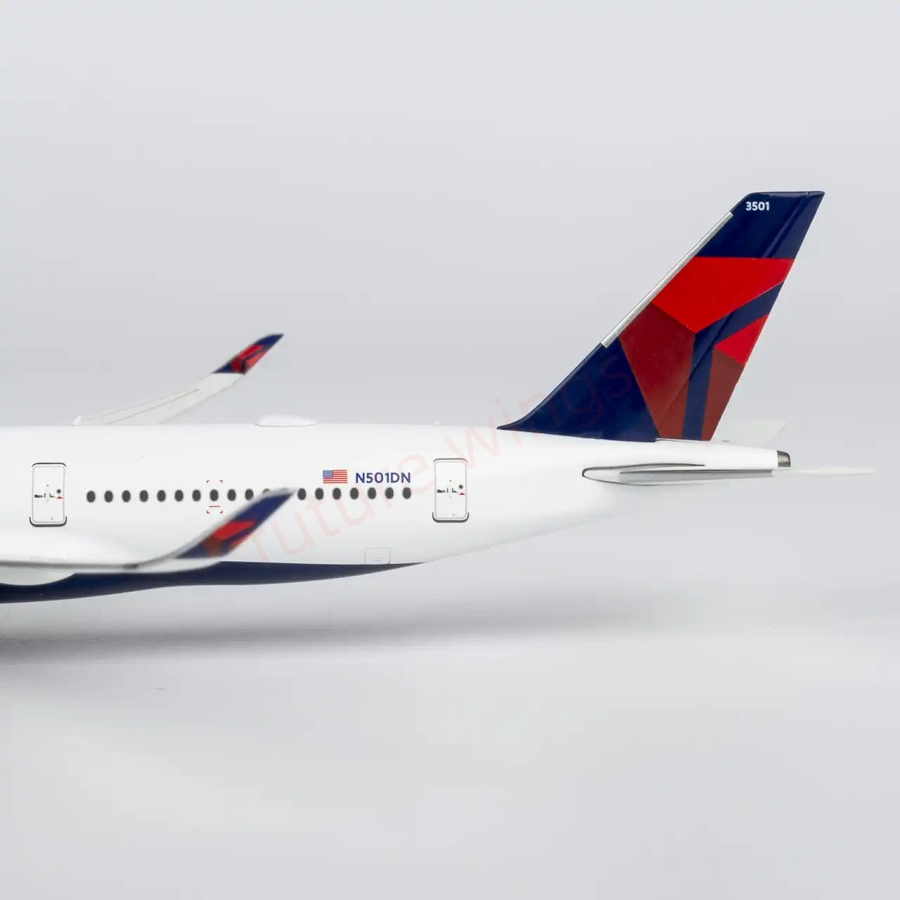 1:400 NG Models NG39118 Delta Airlines A350-900 N501DN Aircraft Model+ Free Tractor