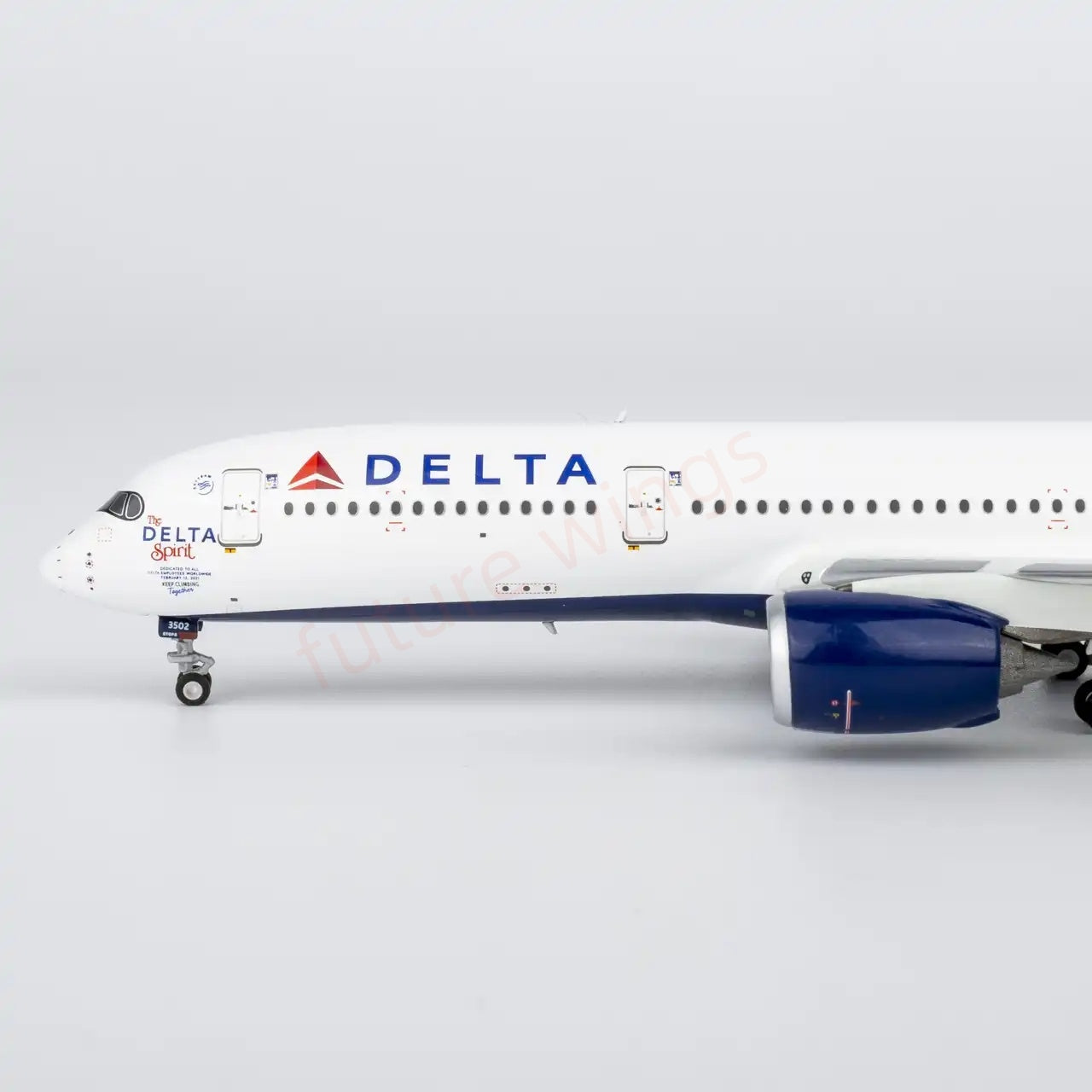 1:400 NG Models NG39119 Delta Airlines A350-900 N502DN Aircraft Model+ Free Tractor