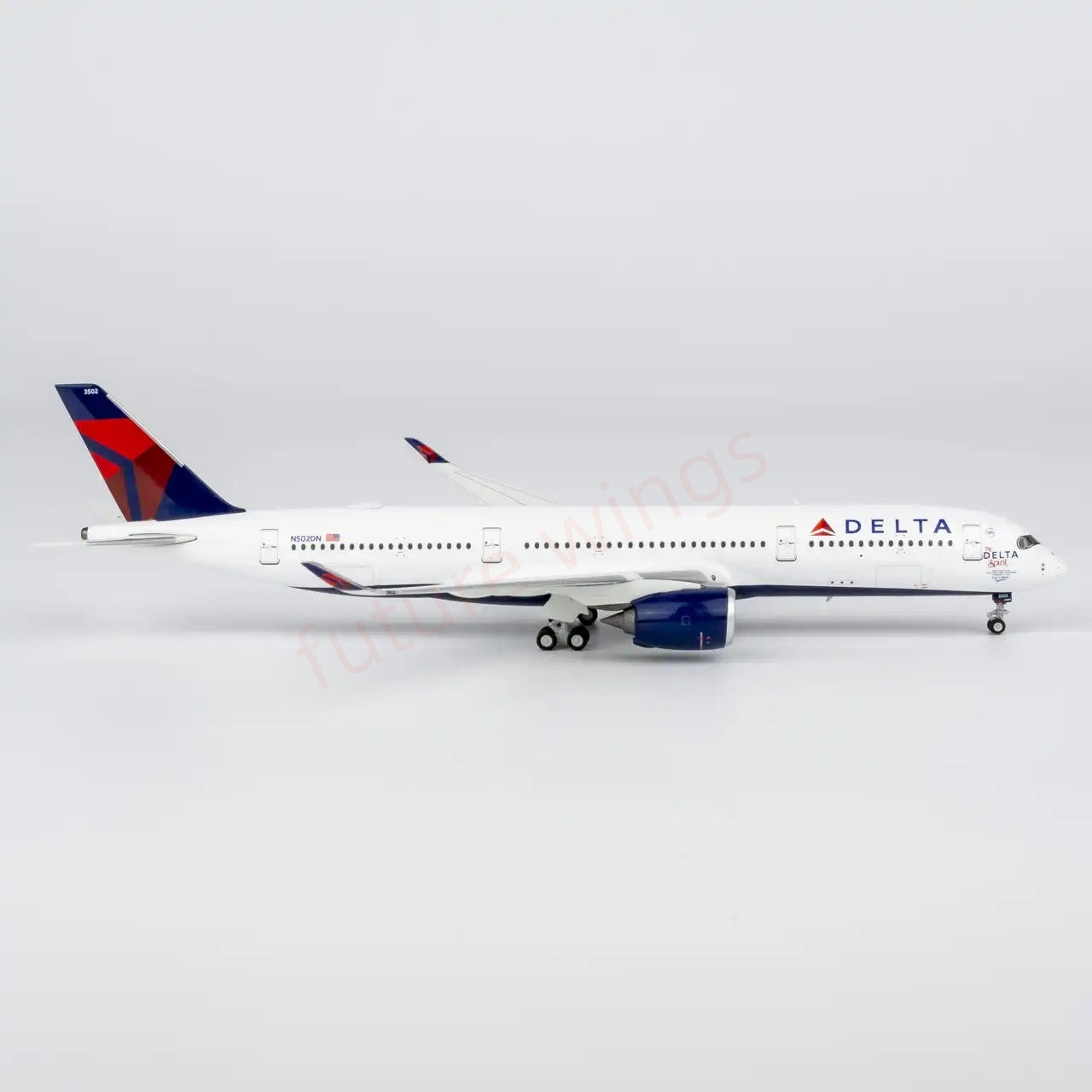 1:400 NG Models NG39119 Delta Airlines A350-900 N502DN Aircraft Model+ Free Tractor