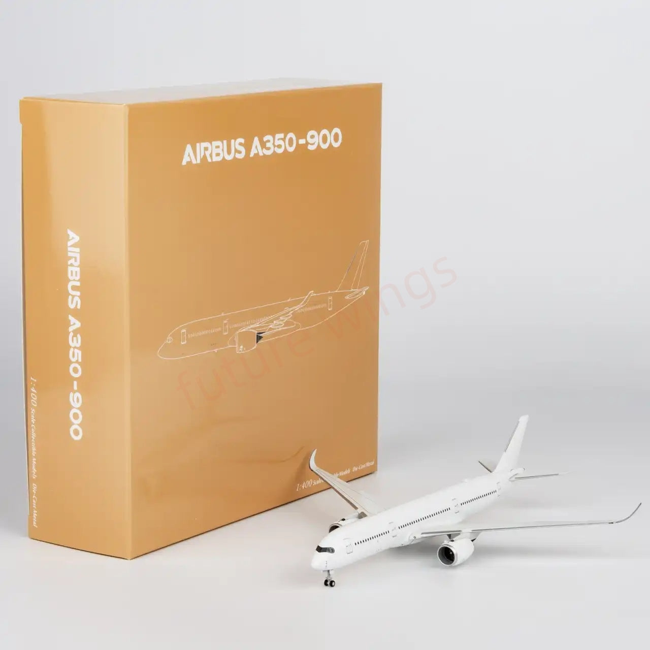 1:400 NG Models NG39051 A350-900 Blank Aircraft Model+Free Tractor