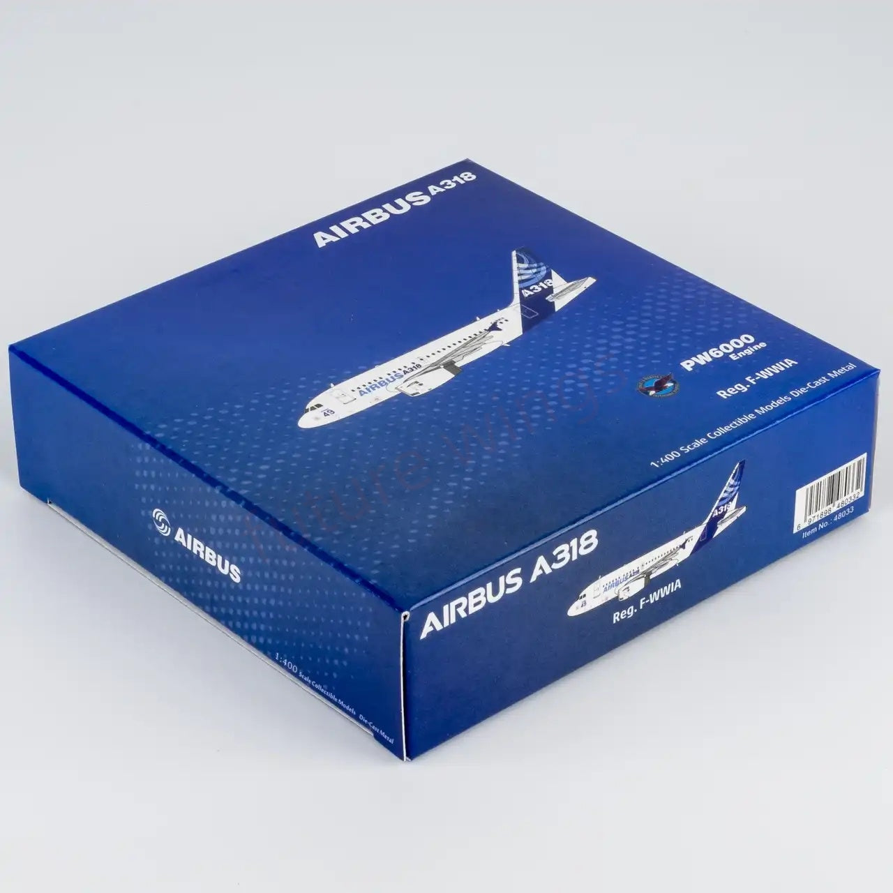 1:400 NG Models NG48033 Airbus A318-100 F-WWIA "No.49"Aircraft Model+Free Tractor