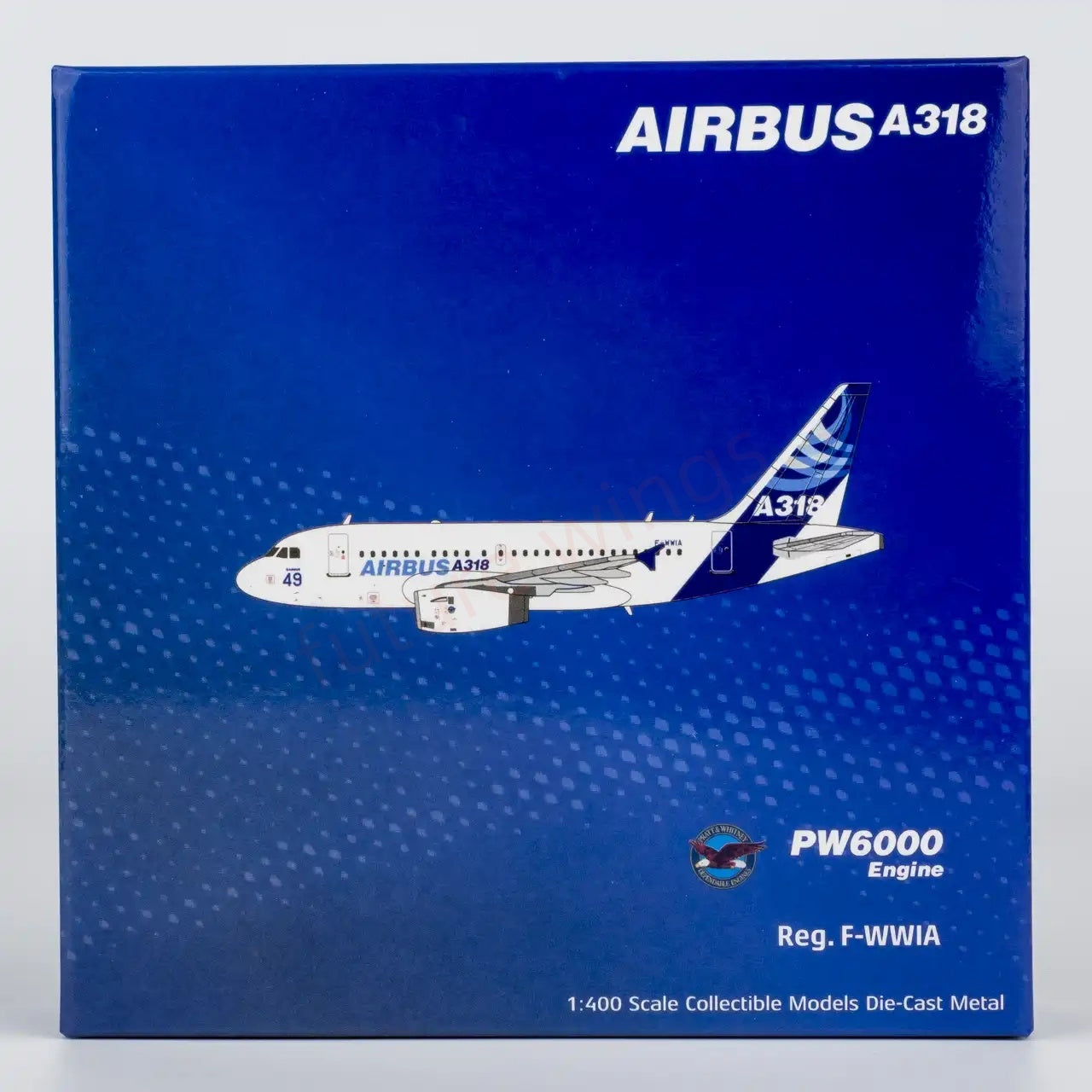 1:400 NG Models NG48033 Airbus A318-100 F-WWIA "No.49"Aircraft Model+Free Tractor