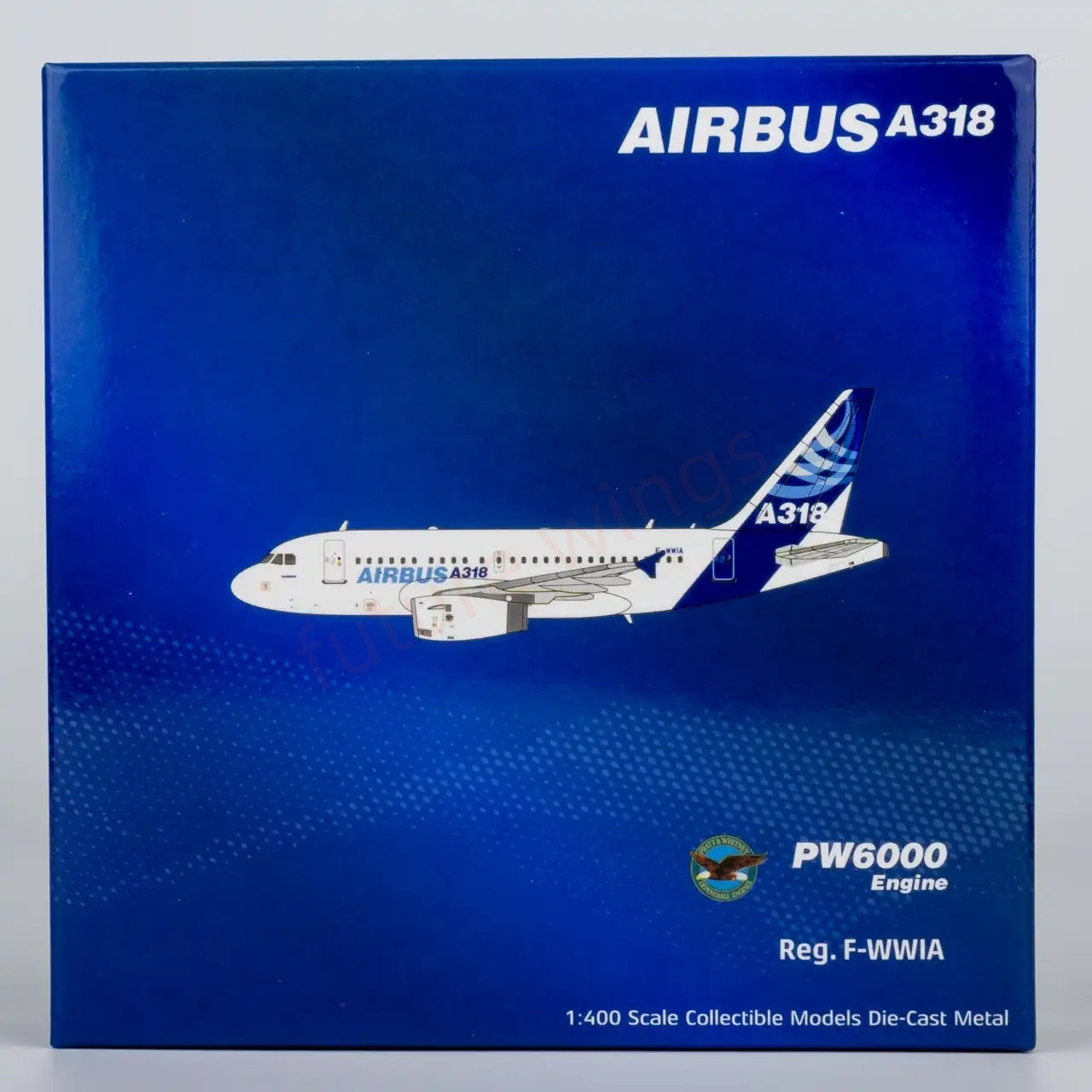 1:400 NG Models NG48018 Airbus A318-100 F-WWIA Aircraft Model+Free Tractor