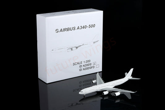 1:200 SQ Wings Airbus A340-500 Blank Aircraft Model