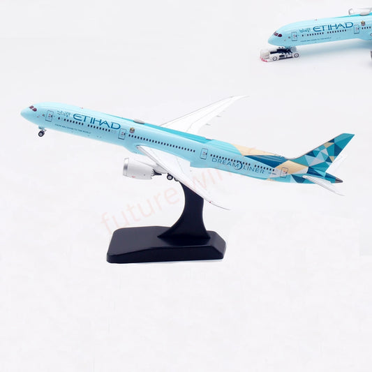 1:400 Aviation400 Etihad Airways B787-10 A6-BMH Aircraft Model Free Tractor+Stand