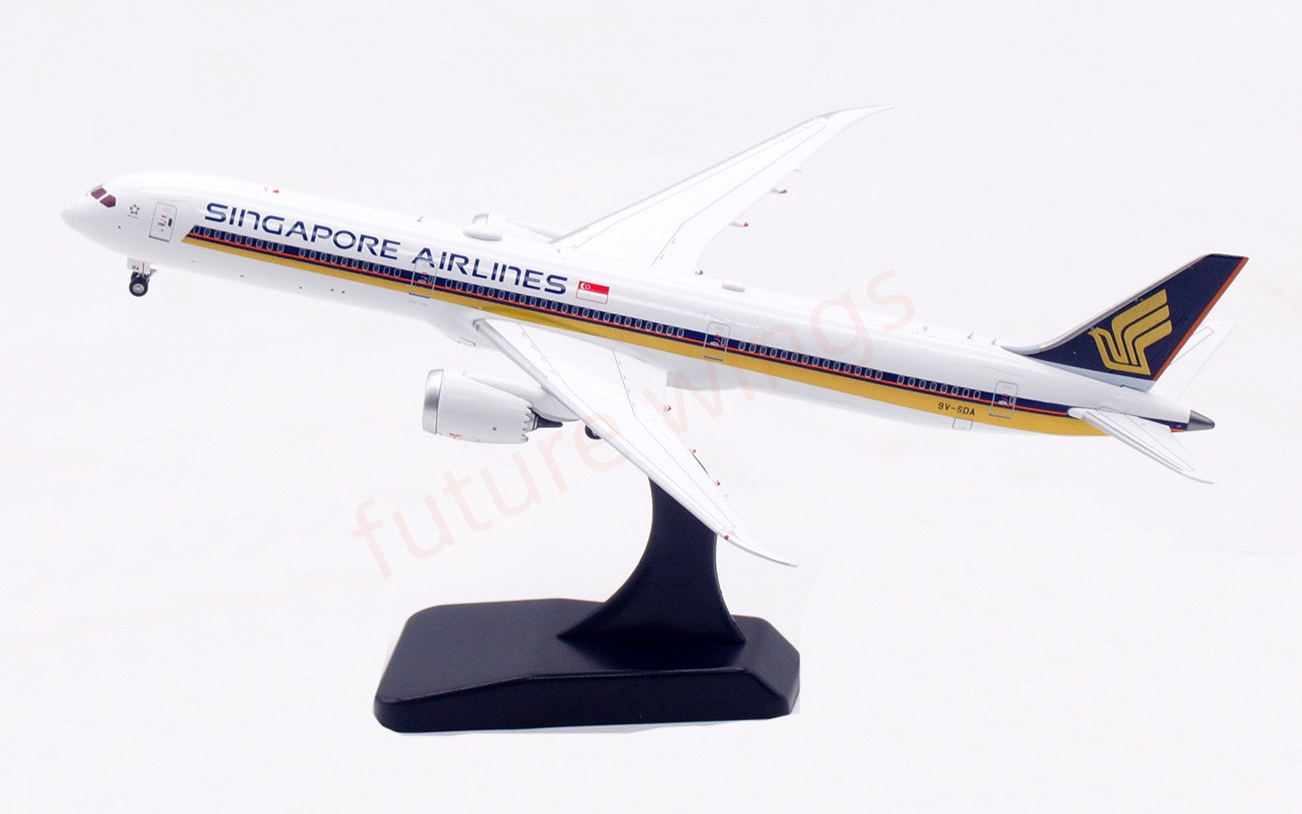 1:400 Aviation400 Singapore Airlines B787-10 9V-SDA Aircraft Model Free Tractor+Stand