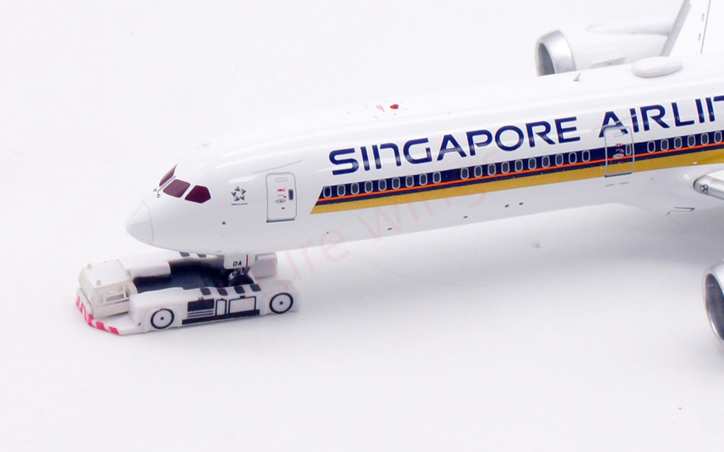 1:400 Aviation400 Singapore Airlines B787-10 9V-SDA Aircraft Model Free Tractor+Stand