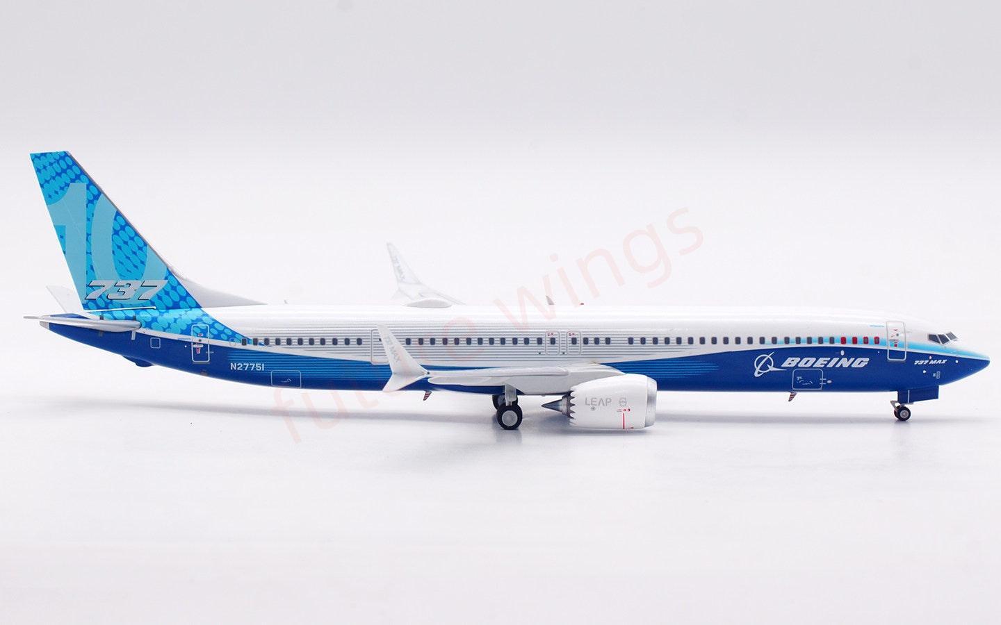 1:200 InFlight200 Boeing House Color B737-10 MAX N27751 Diecast Aircraft Model