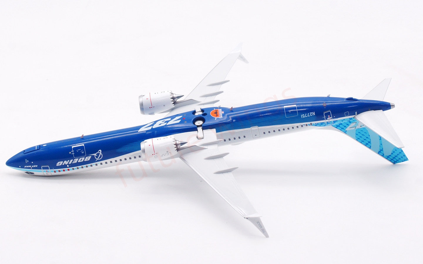 1:200 InFlight200 Boeing House Color B737-10 MAX N27751 Diecast Aircraft Model