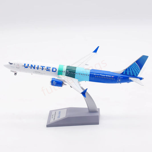 1:200 InFlight200 United Airlines B737-10 MAX N27602 Diecast Aircraft Model