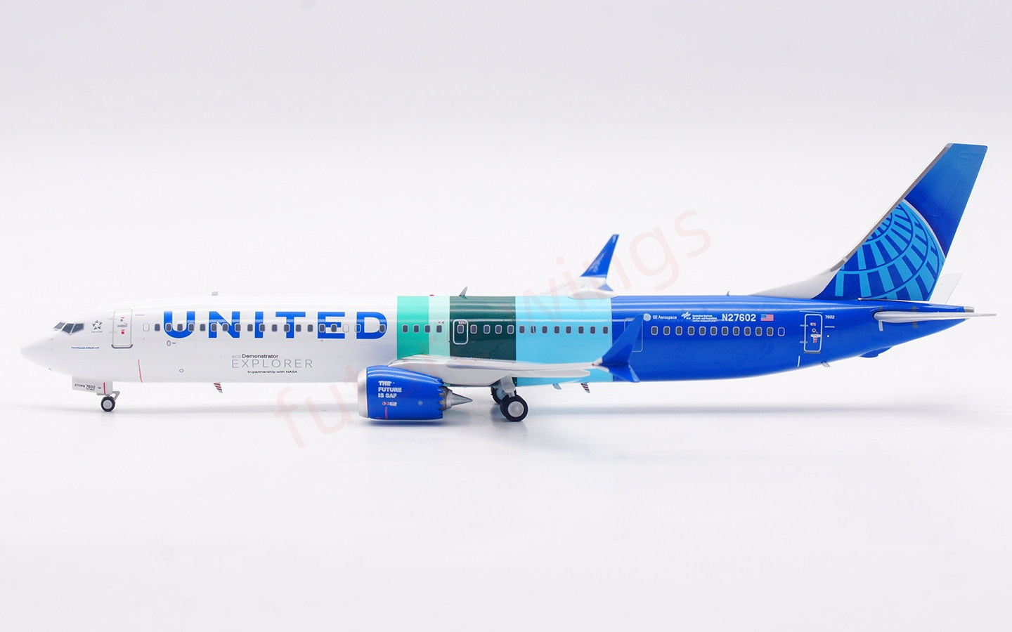 1:200 InFlight200 United Airlines B737-10 MAX N27602 Diecast Aircraft Model
