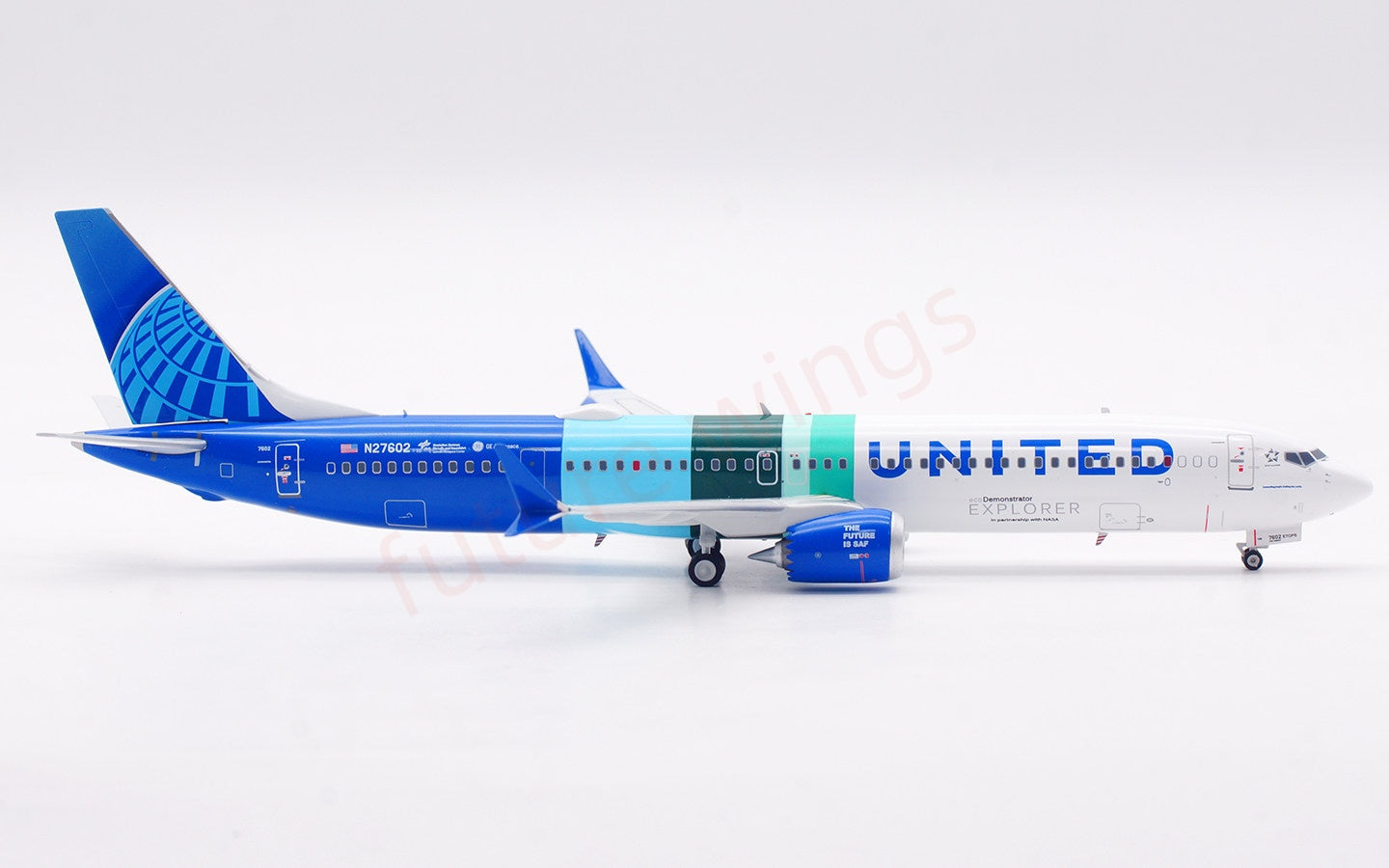 1:200 InFlight200 United Airlines B737-10 MAX N27602 Diecast Aircraft Model