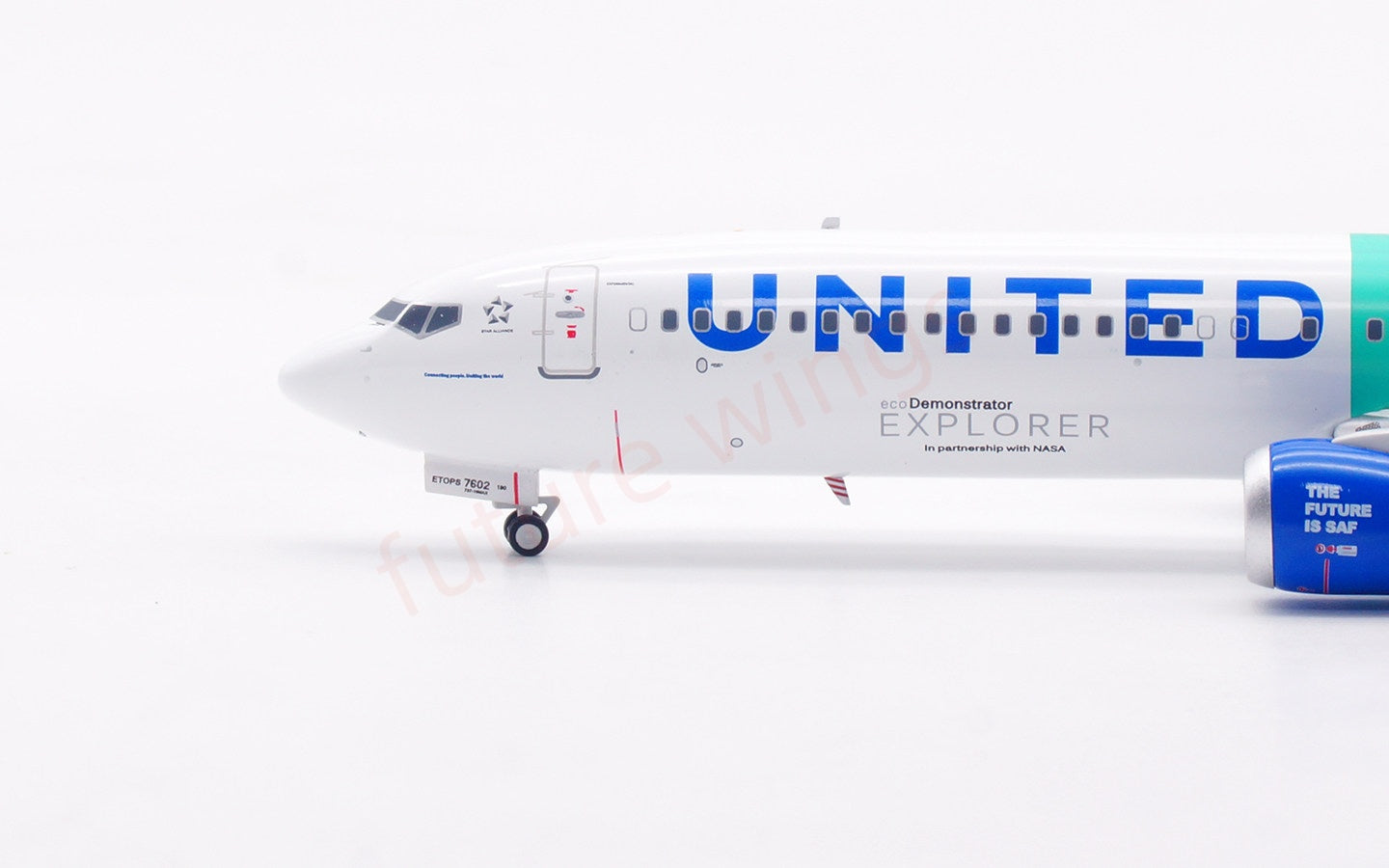 1:200 InFlight200 United Airlines B737-10 MAX N27602 Diecast Aircraft Model