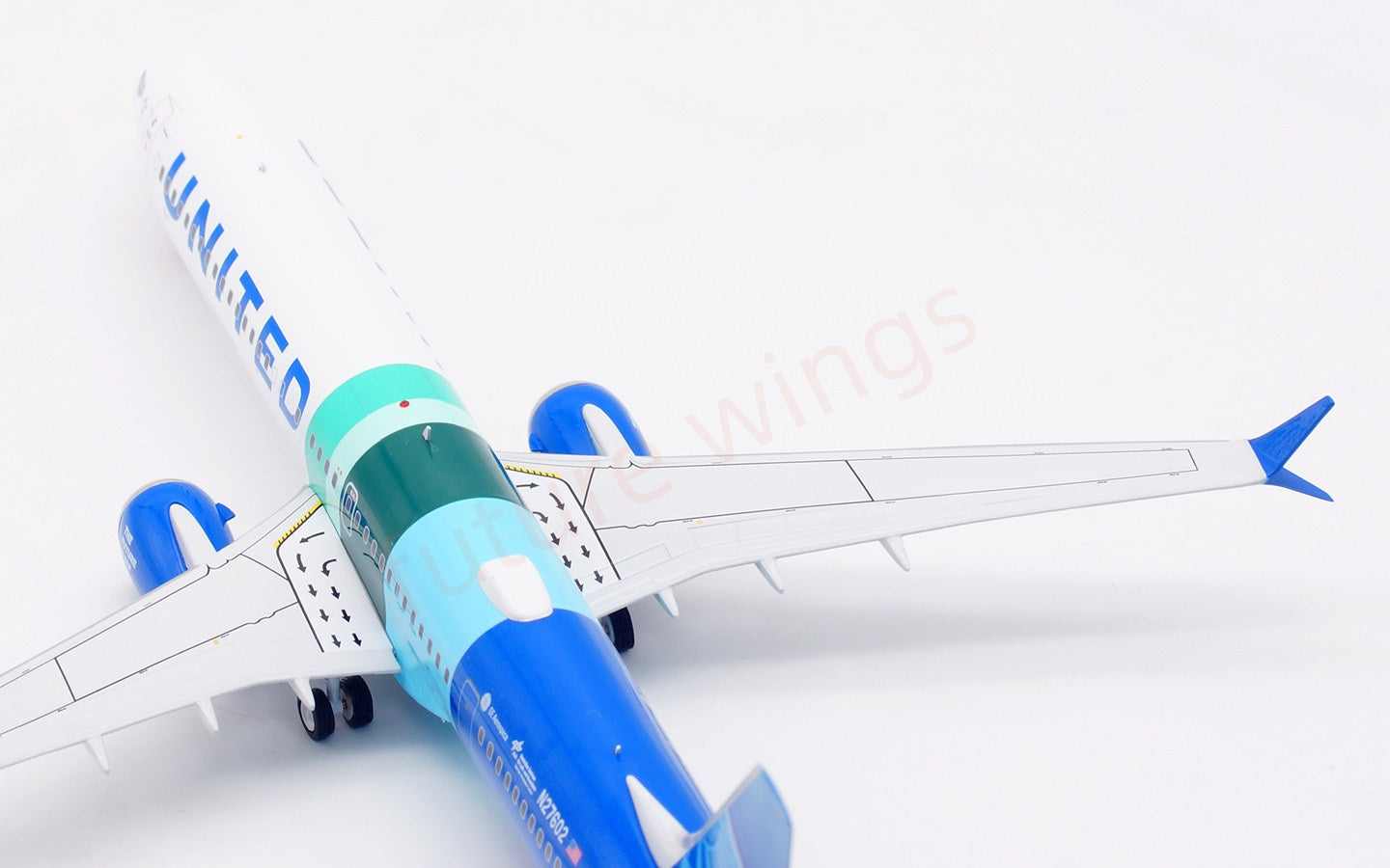 1:200 InFlight200 United Airlines B737-10 MAX N27602 Diecast Aircraft Model