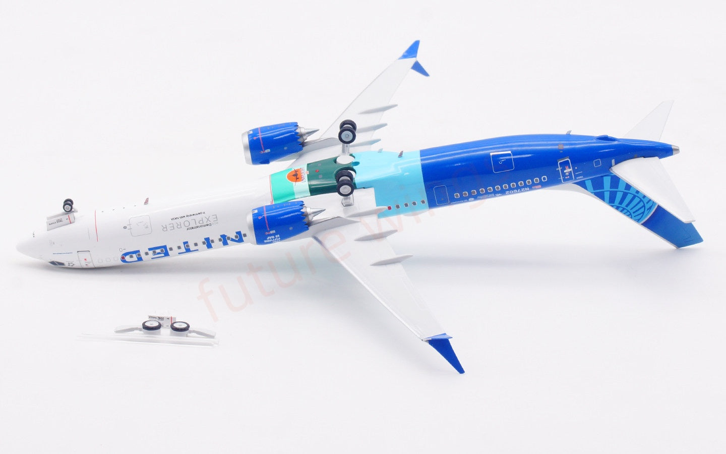 1:200 InFlight200 United Airlines B737-10 MAX N27602 Diecast Aircraft Model