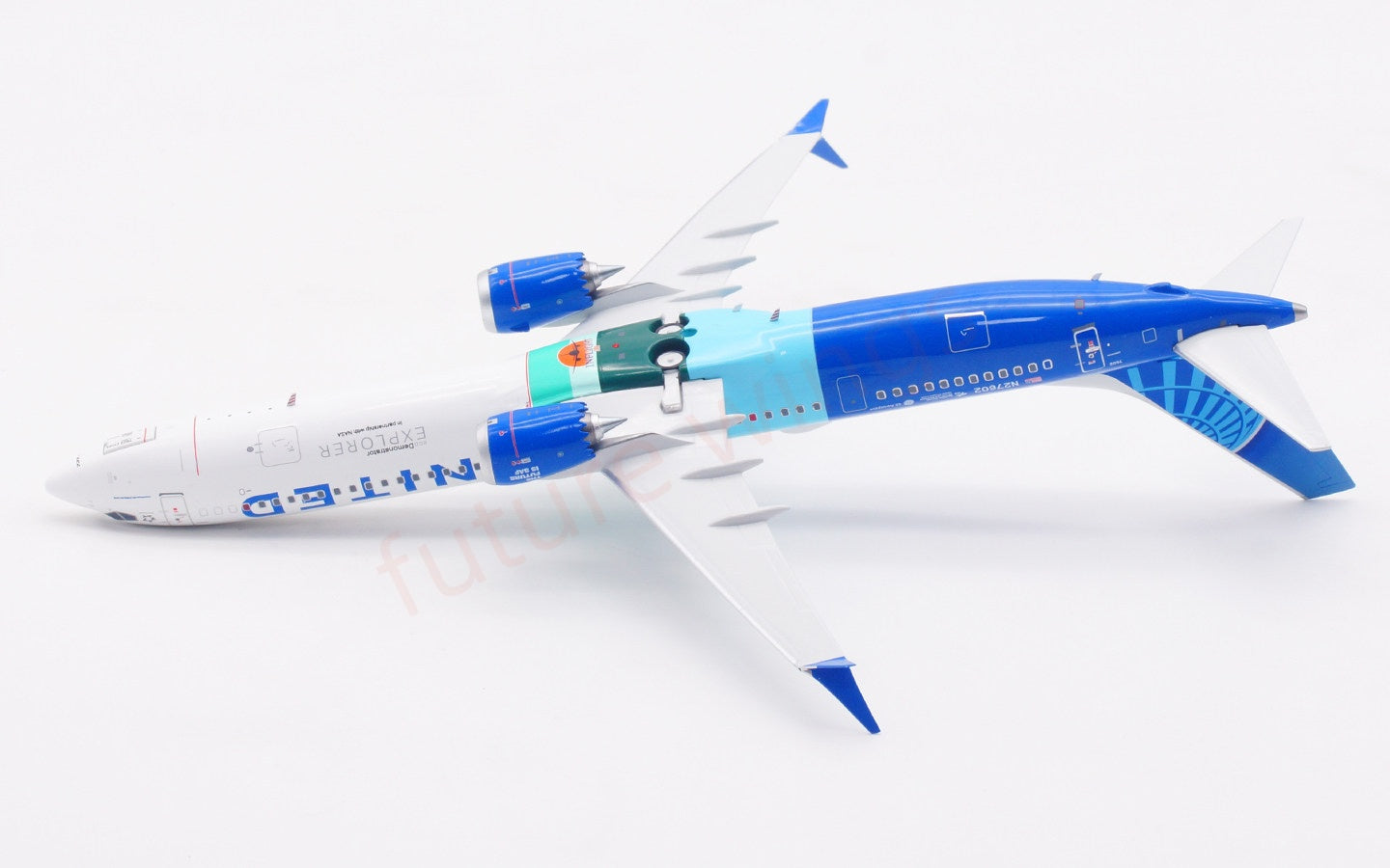 1:200 InFlight200 United Airlines B737-10 MAX N27602 Diecast Aircraft Model
