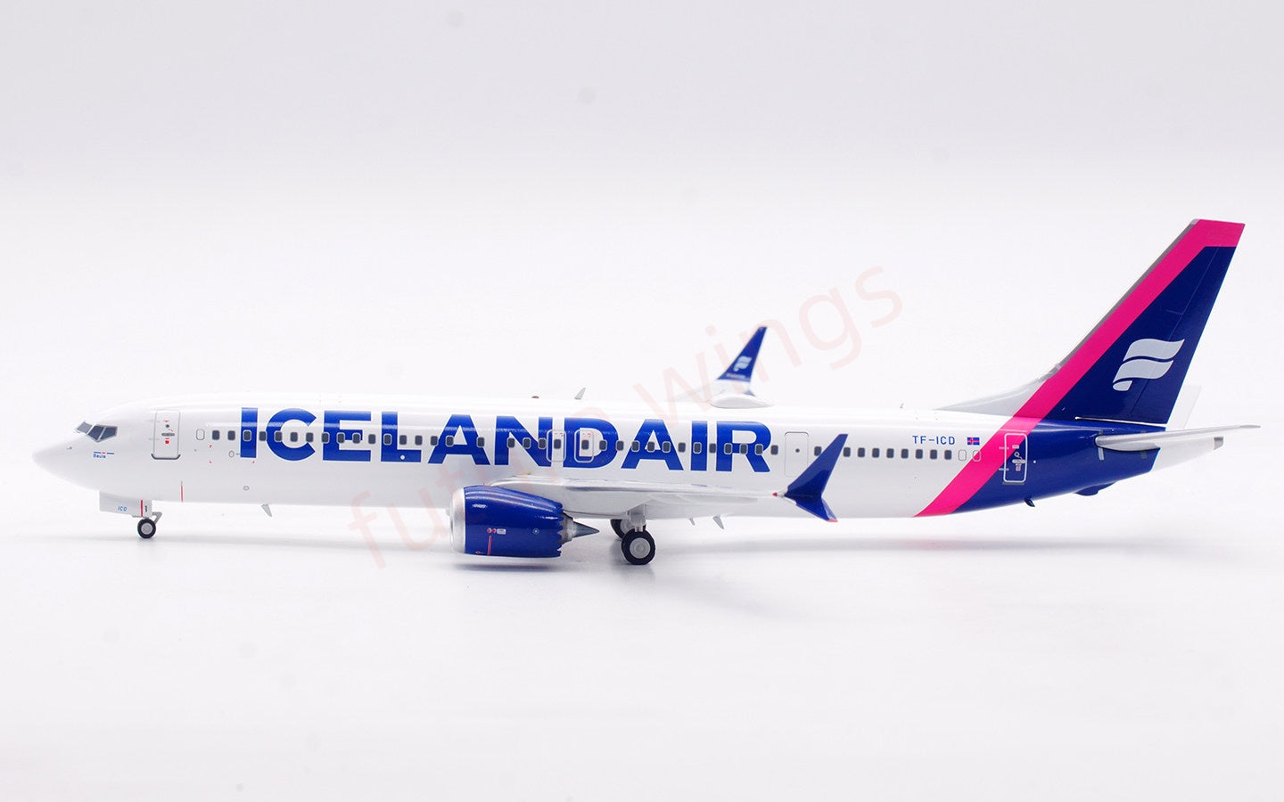 1:200 InFlight200 Iceland Air B737-9 MAX TF-ICD Diecast Aircraft Model