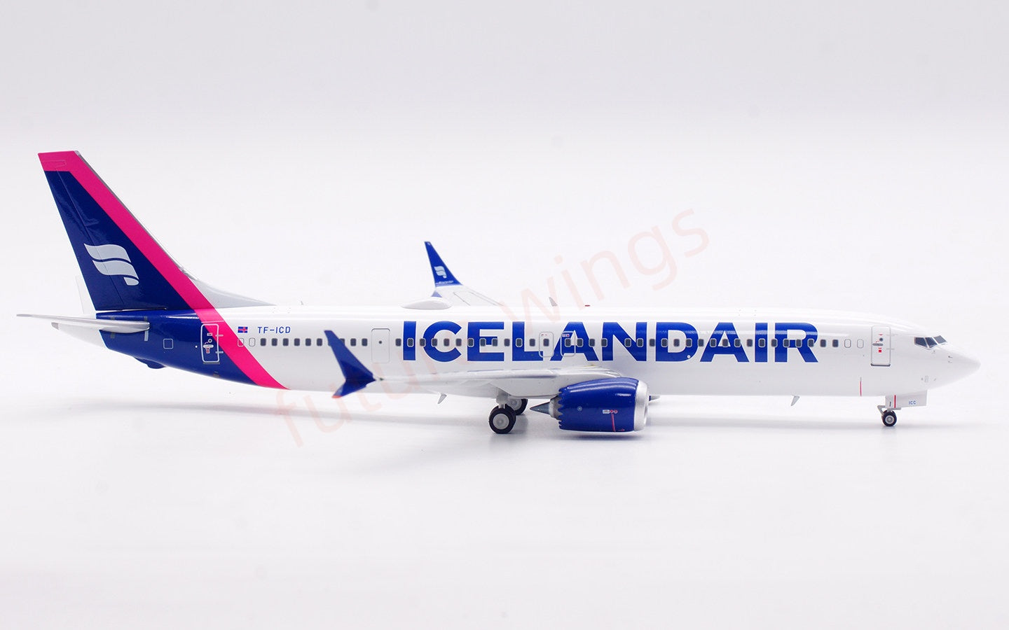 1:200 InFlight200 Iceland Air B737-9 MAX TF-ICD Diecast Aircraft Model