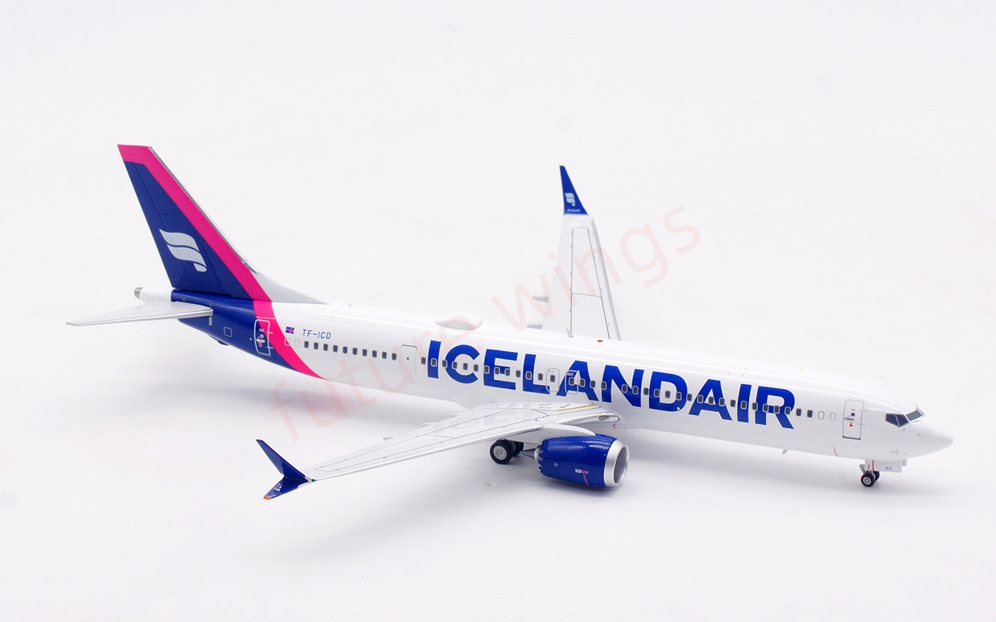 1:200 InFlight200 Iceland Air B737-9 MAX TF-ICD Diecast Aircraft Model
