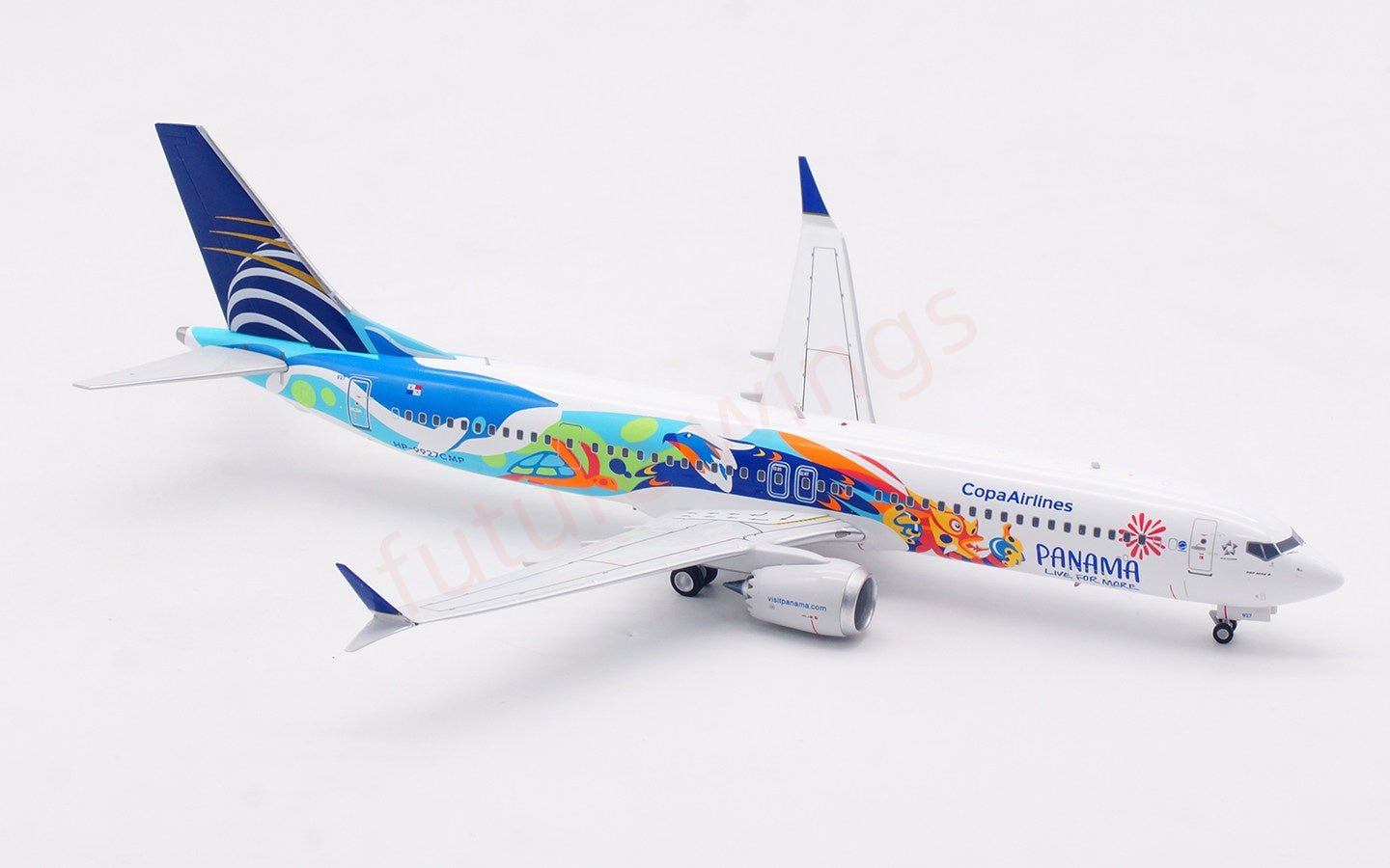 1:200 InFlight200 Panama Airways B737-9 MAX HP-9927CMP Diecast Aircraft Model