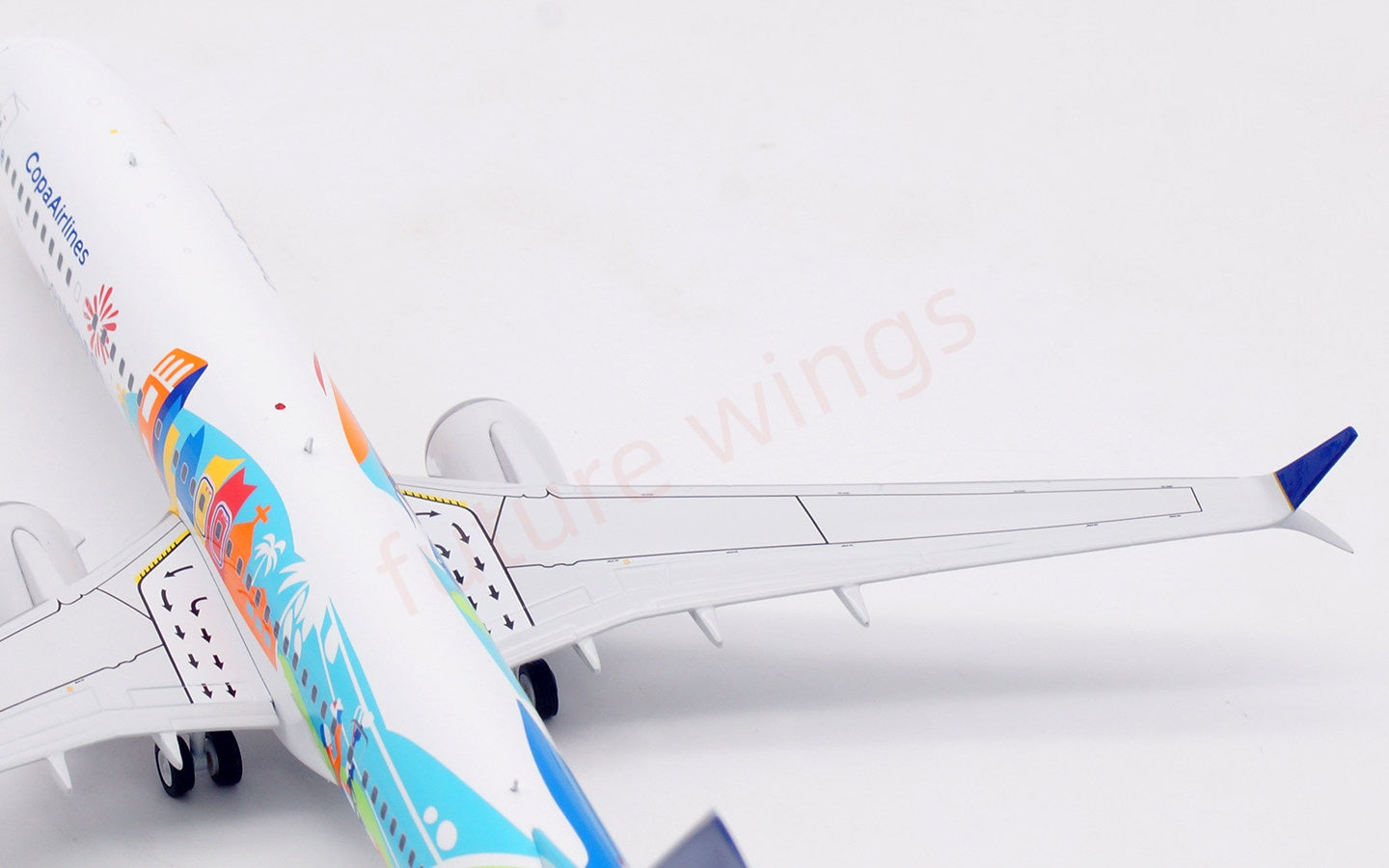1:200 InFlight200 Panama Airways B737-9 MAX HP-9927CMP Diecast Aircraft Model