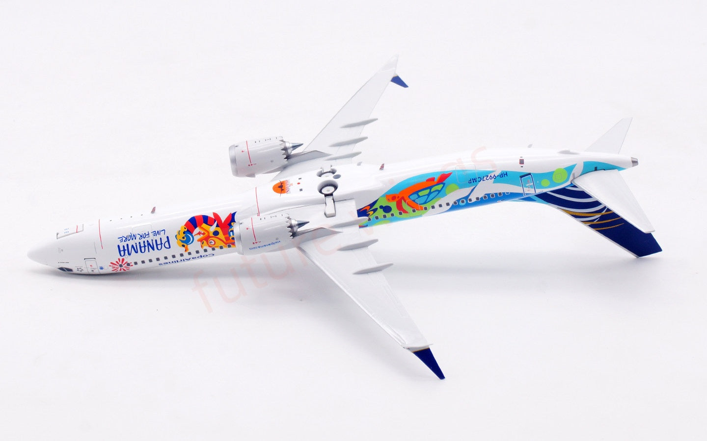 1:200 InFlight200 Panama Airways B737-9 MAX HP-9927CMP Diecast Aircraft Model