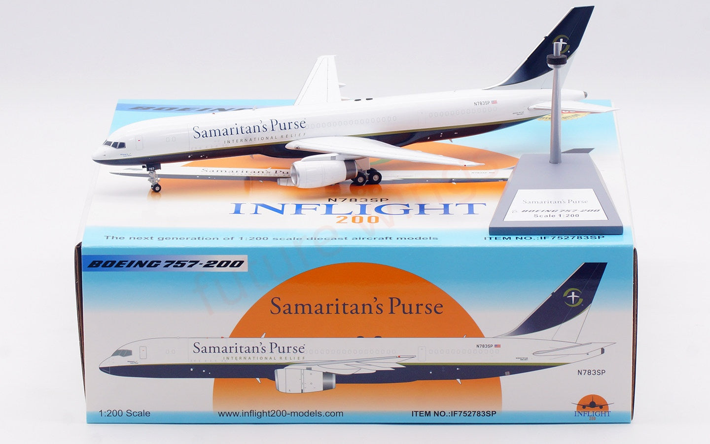 1:200 InFlight200 Samaritan's Purse B757-200 N783SP Diecast Aircraft Model