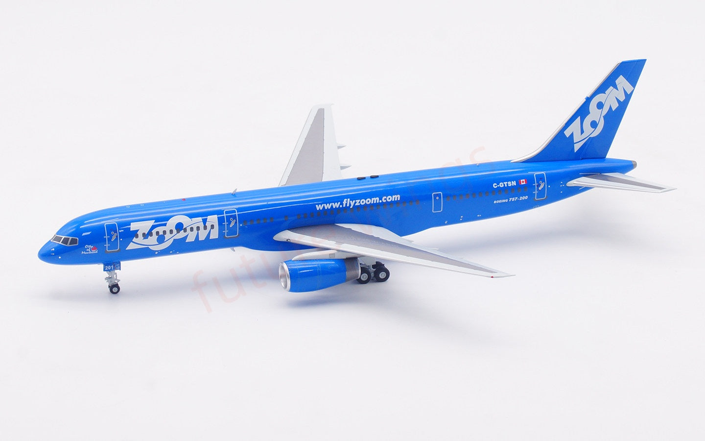 1:200 InFlight200 Zoom Airlines B757-200 C-GTSN Diecast Aircraft Model