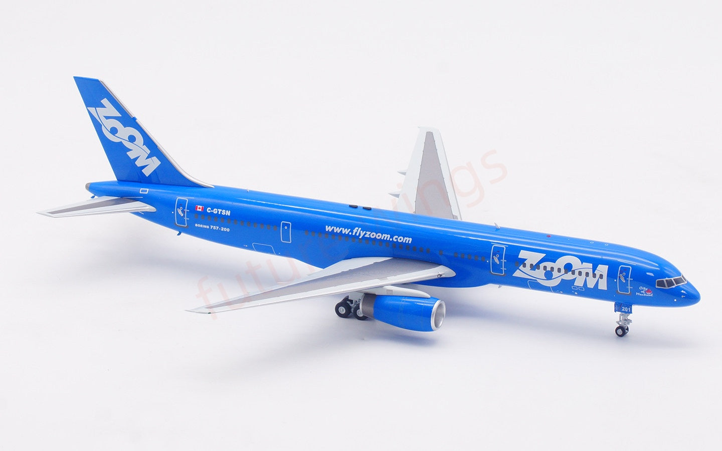 1:200 InFlight200 Zoom Airlines B757-200 C-GTSN Diecast Aircraft Model