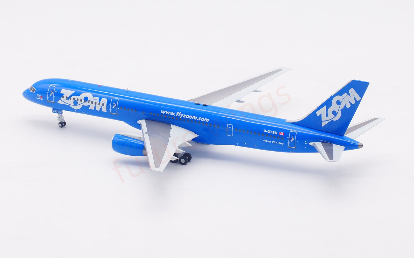 1:200 InFlight200 Zoom Airlines B757-200 C-GTSN Diecast Aircraft Model