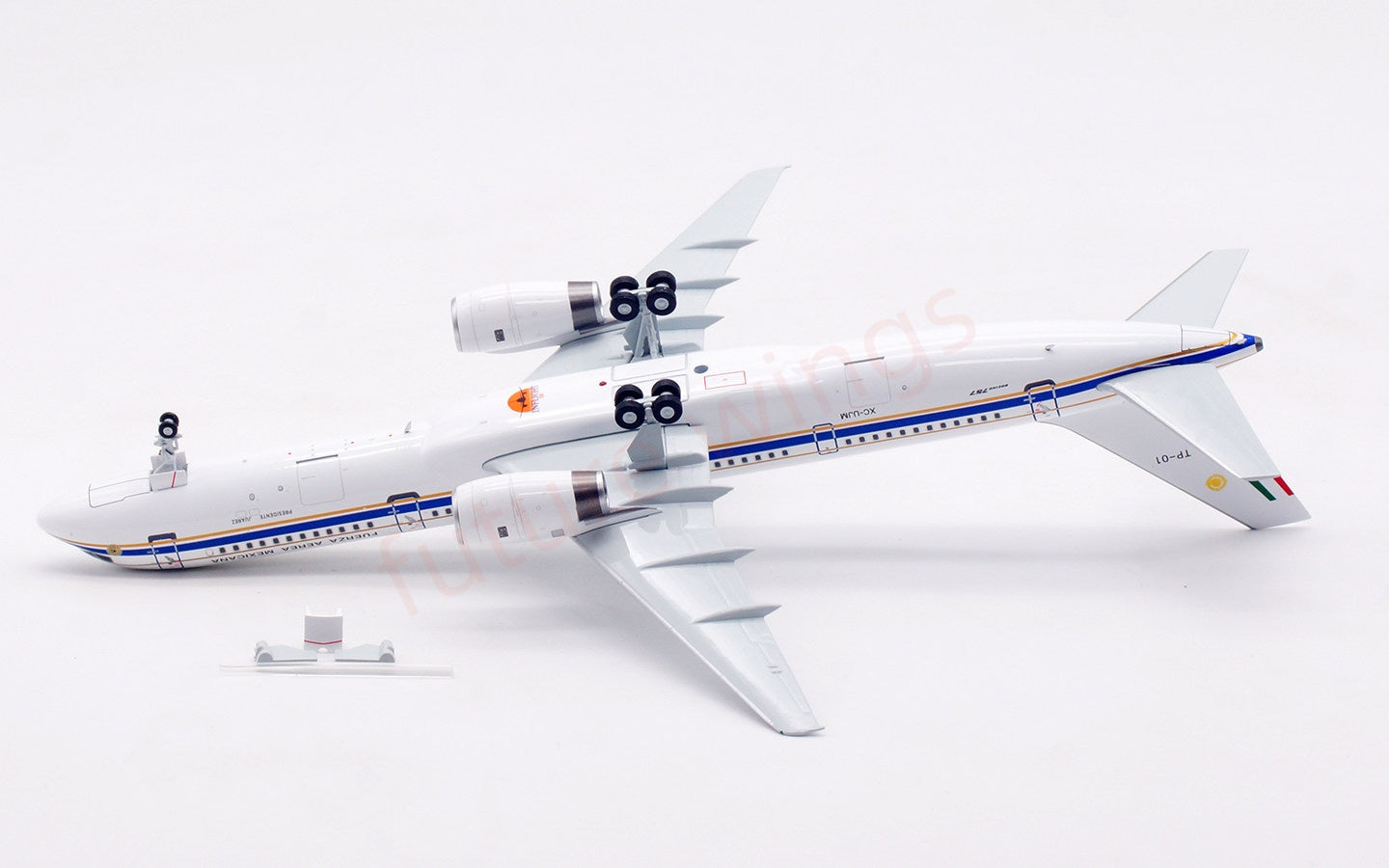 1:200 InFlight200 Mexican Air Force B757-200 XC-UJM Diecast Aircraft Model