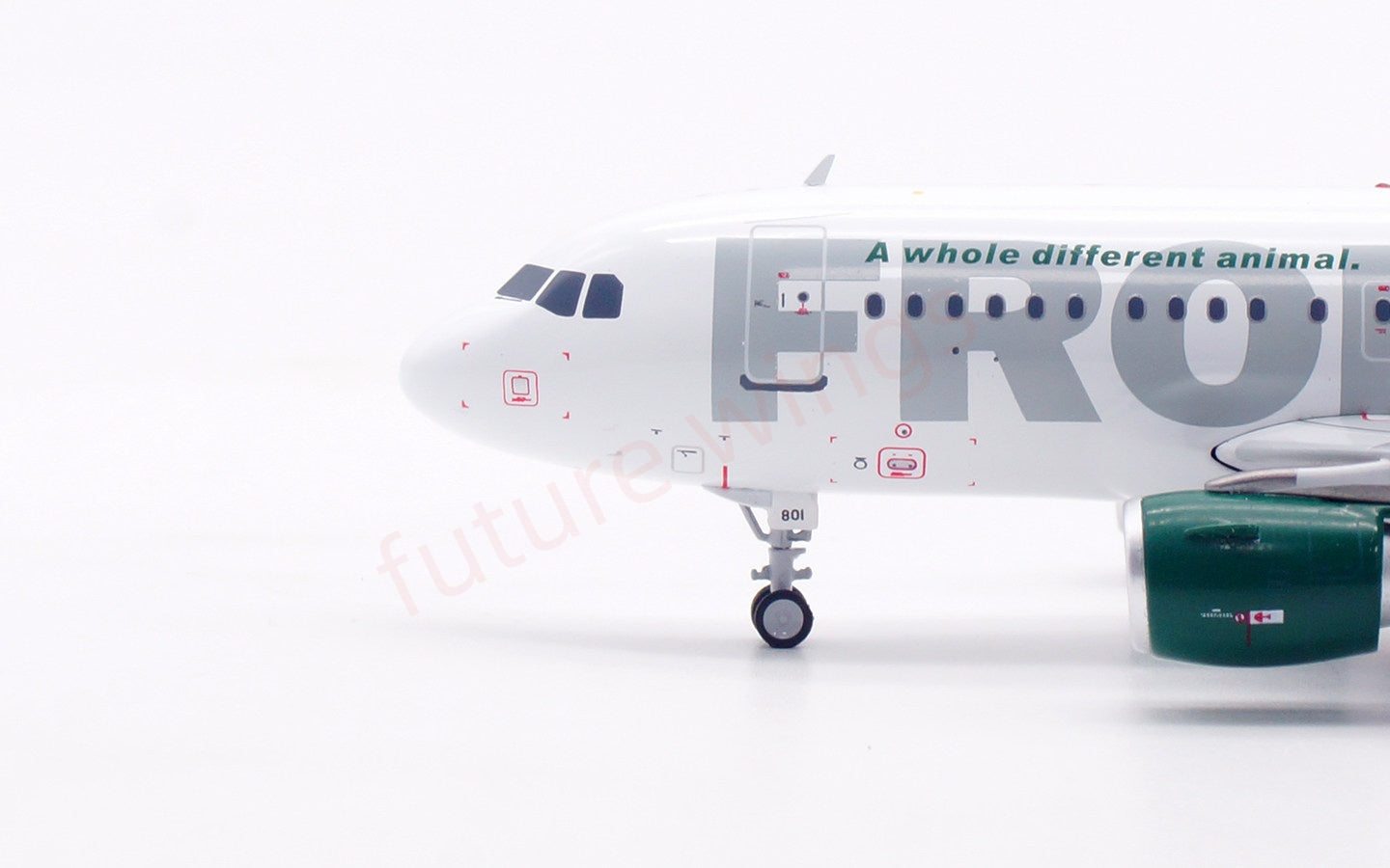 1:200 InFlight200 Frontier Airlines A318 N801FR Aircraft Model With Stand