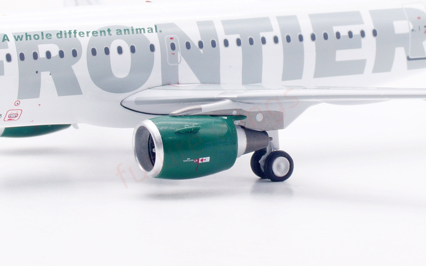 1:200 InFlight200 Frontier Airlines A318 N801FR Aircraft Model With Stand