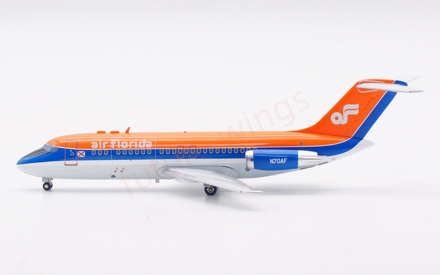 1:200 InFlight200 Air Florida DC-9-15RC N70AF Diecast Aircraft Model