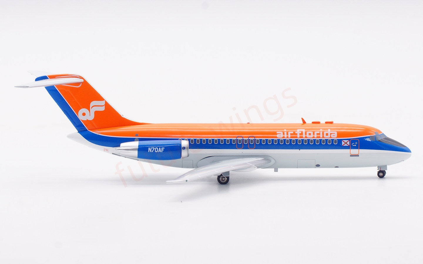 1:200 InFlight200 Air Florida DC-9-15RC N70AF Diecast Aircraft Model
