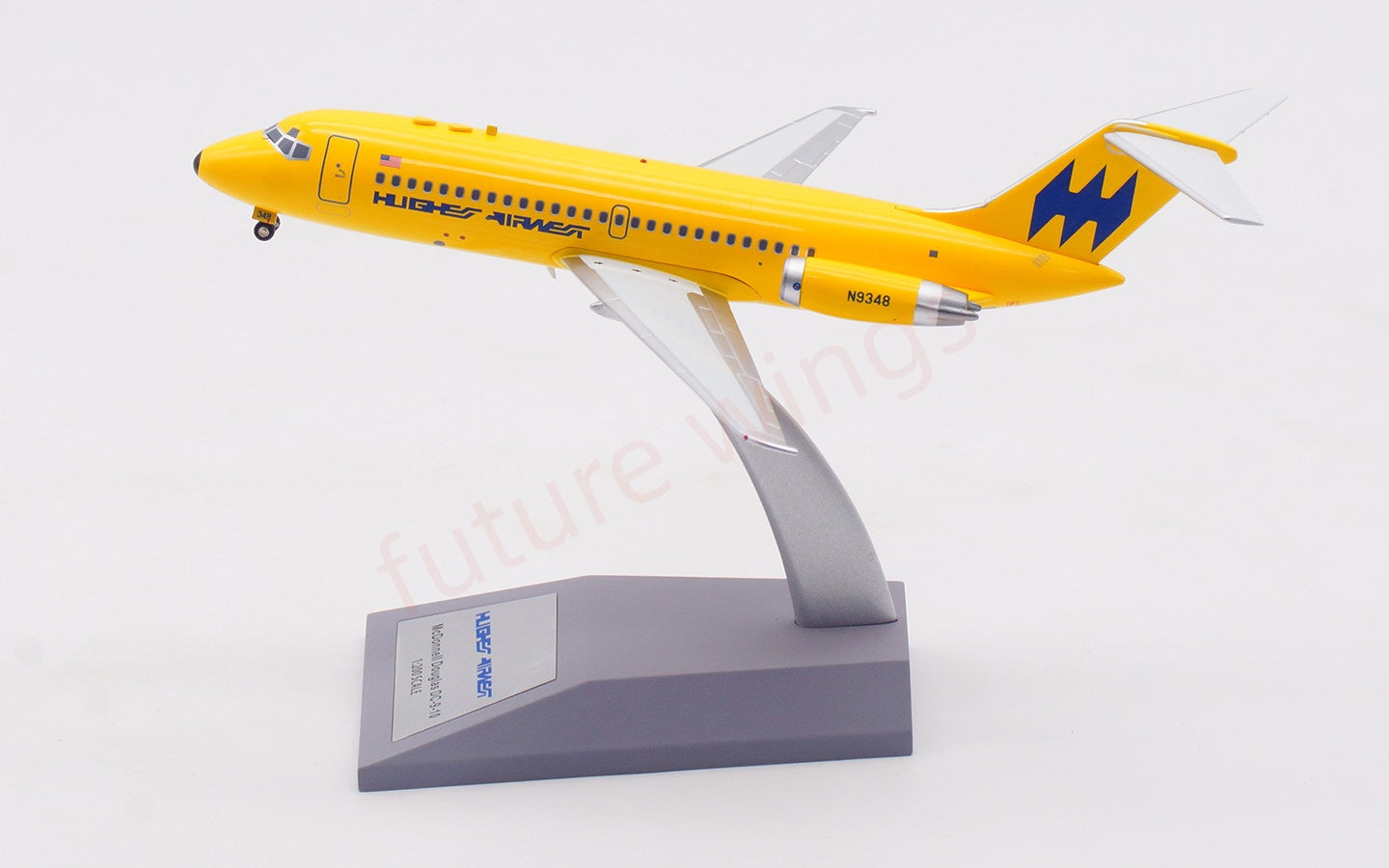 1:200 InFlight200 Hughes Airwest DC-9-15RC N9348 Diecast Aircraft Model