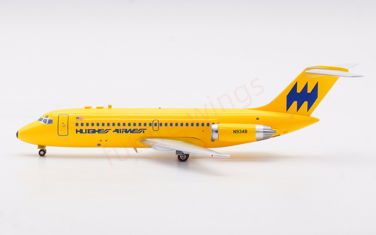 1:200 InFlight200 Hughes Airwest DC-9-15RC N9348 Diecast Aircraft Model