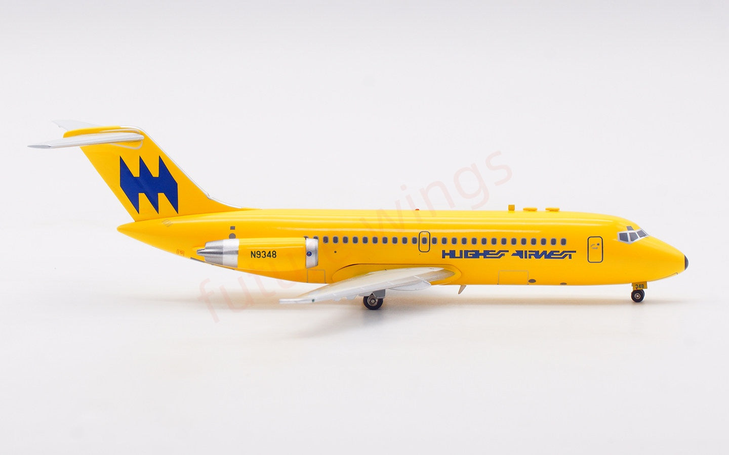 1:200 InFlight200 Hughes Airwest DC-9-15RC N9348 Diecast Aircraft Model