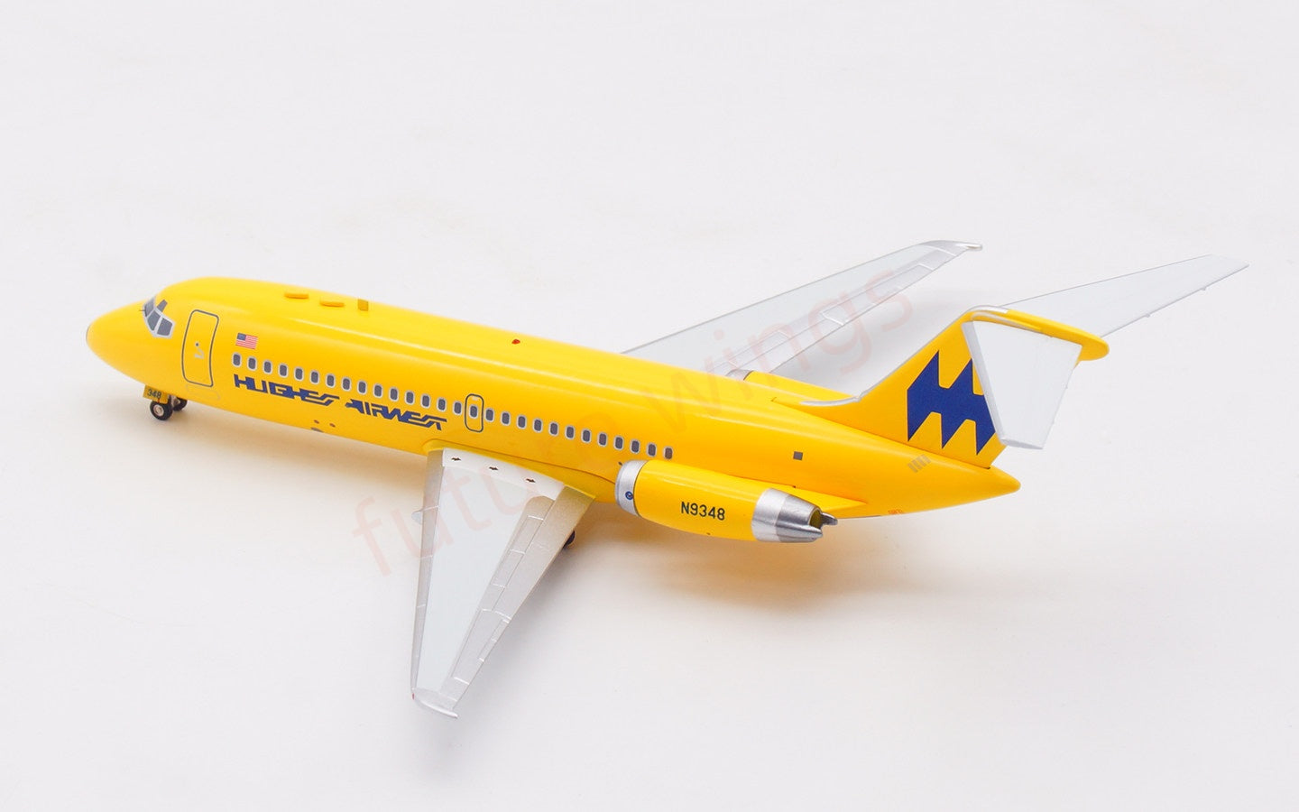 1:200 InFlight200 Hughes Airwest DC-9-15RC N9348 Diecast Aircraft Model
